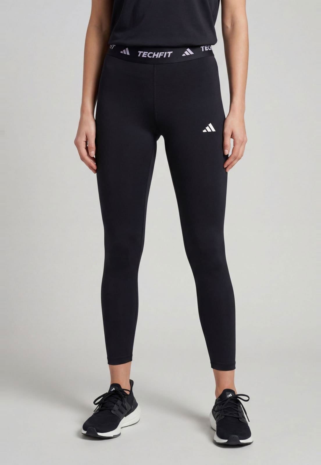 Calça Legging Feminina adidas Performance Techfit Capri Preta