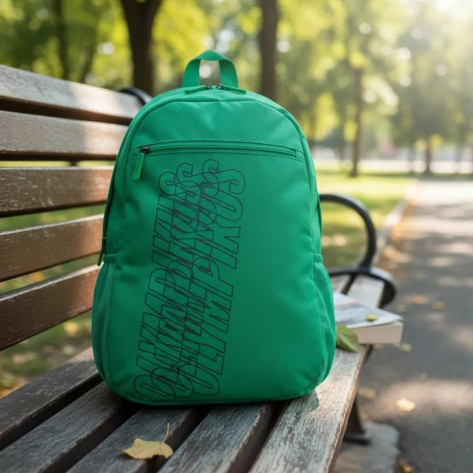 Vista 2 Mochila Basic Olympikus 221808 Verde Incolor OLYMPIKUS incolor verde