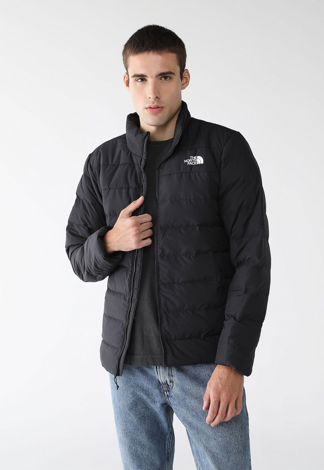 Jaqueta Puffer The North Face Reta Aconcágua 3 Summit Preta