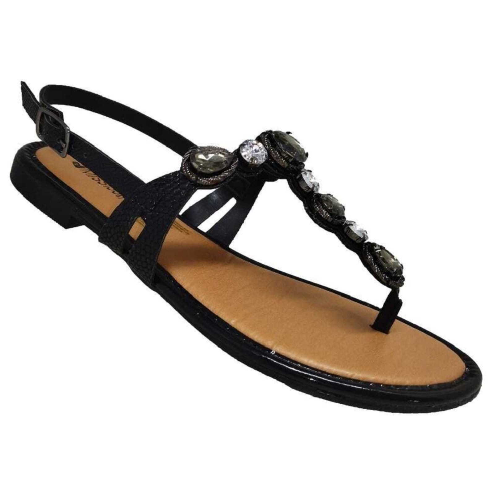 Rasteira Mississipi Q5012 Preta