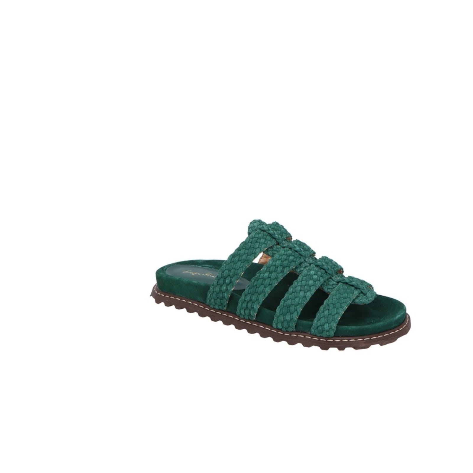 Vista 2 Chinelo Papete Luiza Barcelos 12350230 Luiza Barcelos verde