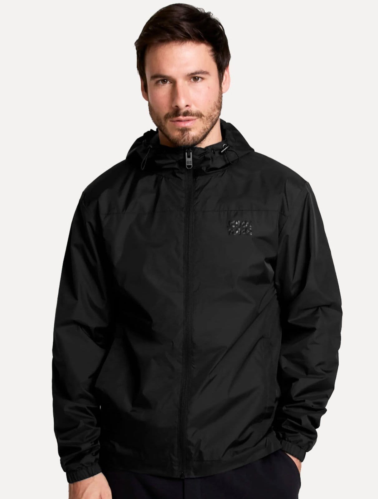 Jaqueta John John Masculina Reta Theo Preta