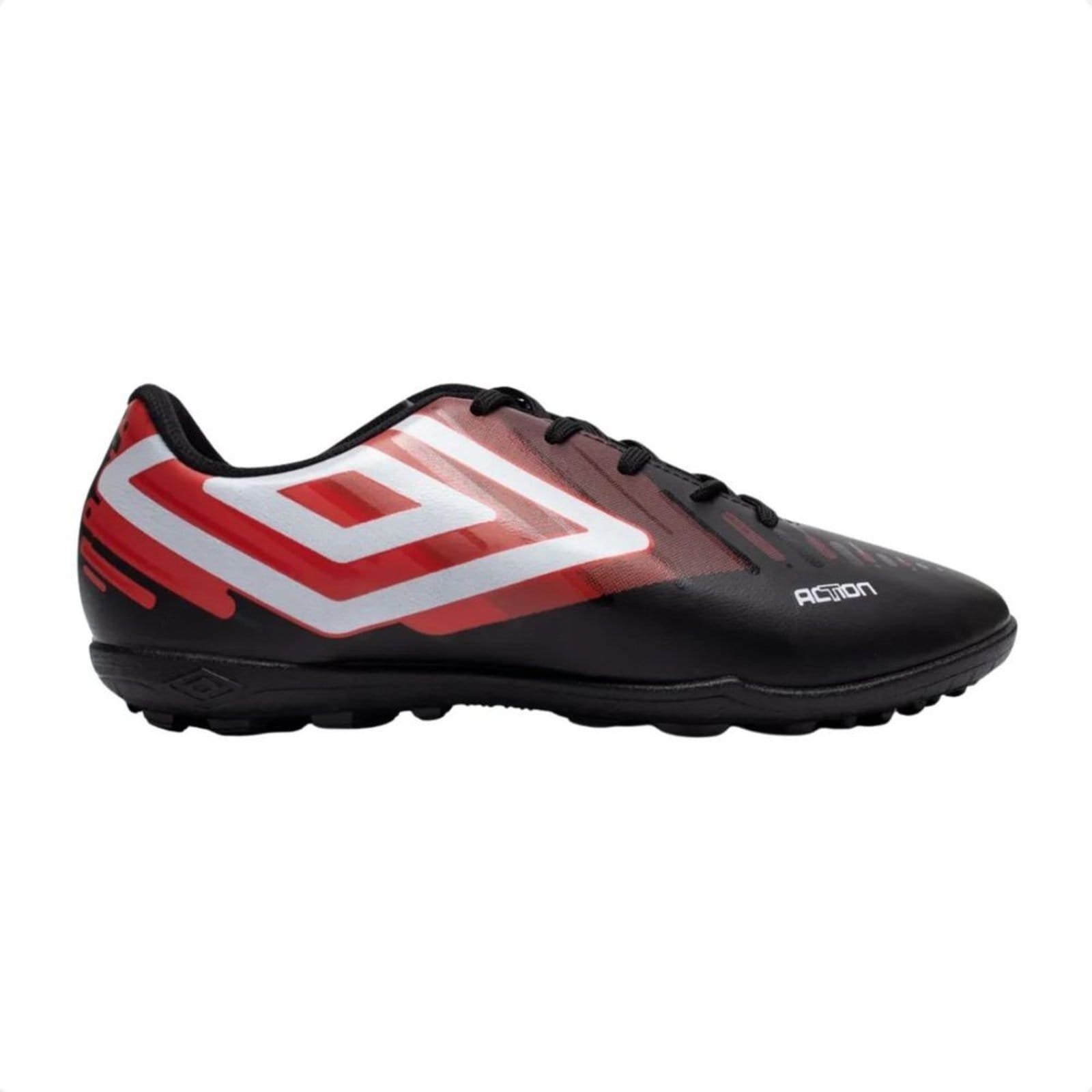 Chuteira Society Masculina Umbro Action Preta