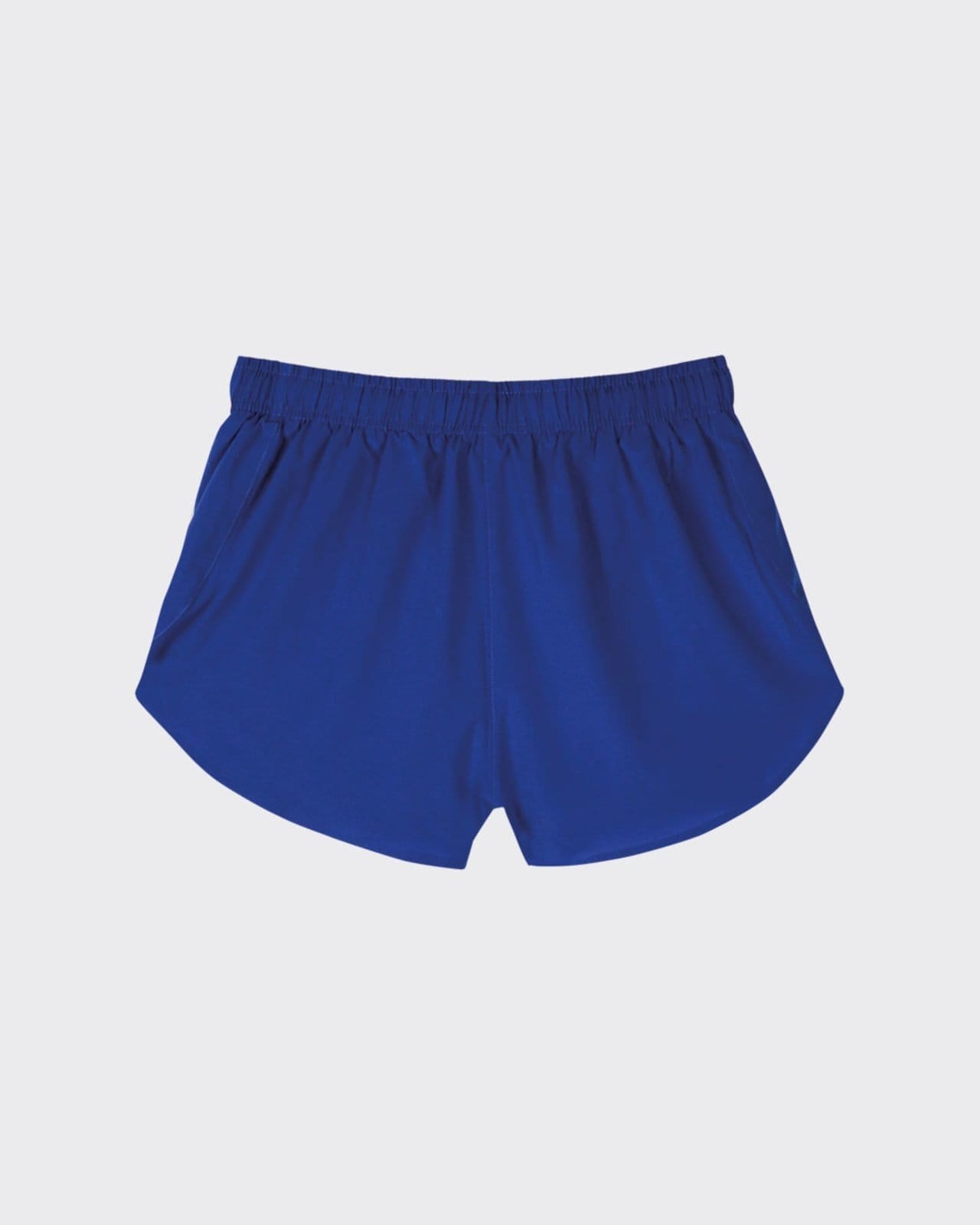 Vista 2 Shorts Duplo Feminino Cadarço Frontal Em Tafetá - ENFIM Malwee azul