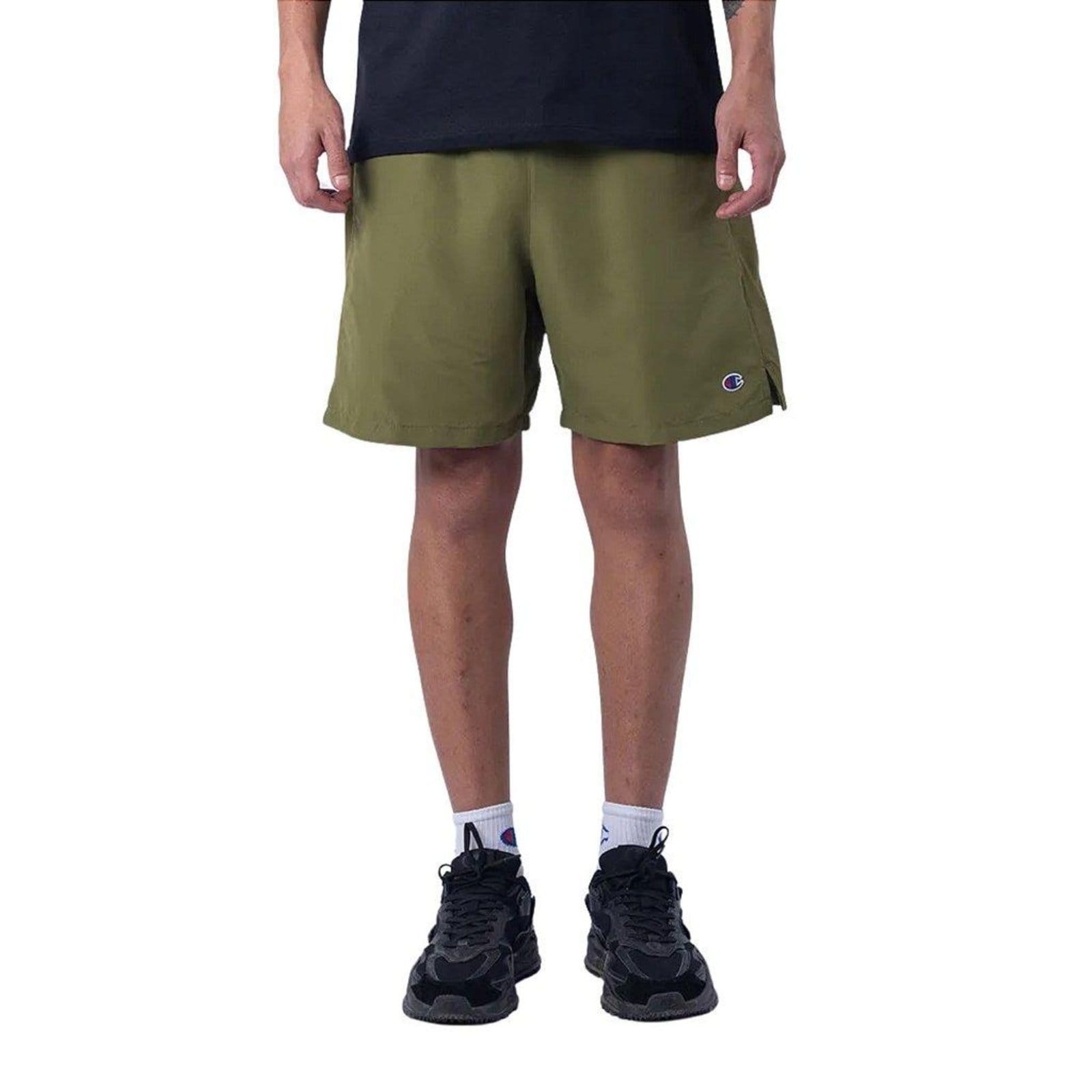 Bermuda Champion Recorte Furo Solid Ground Oliva