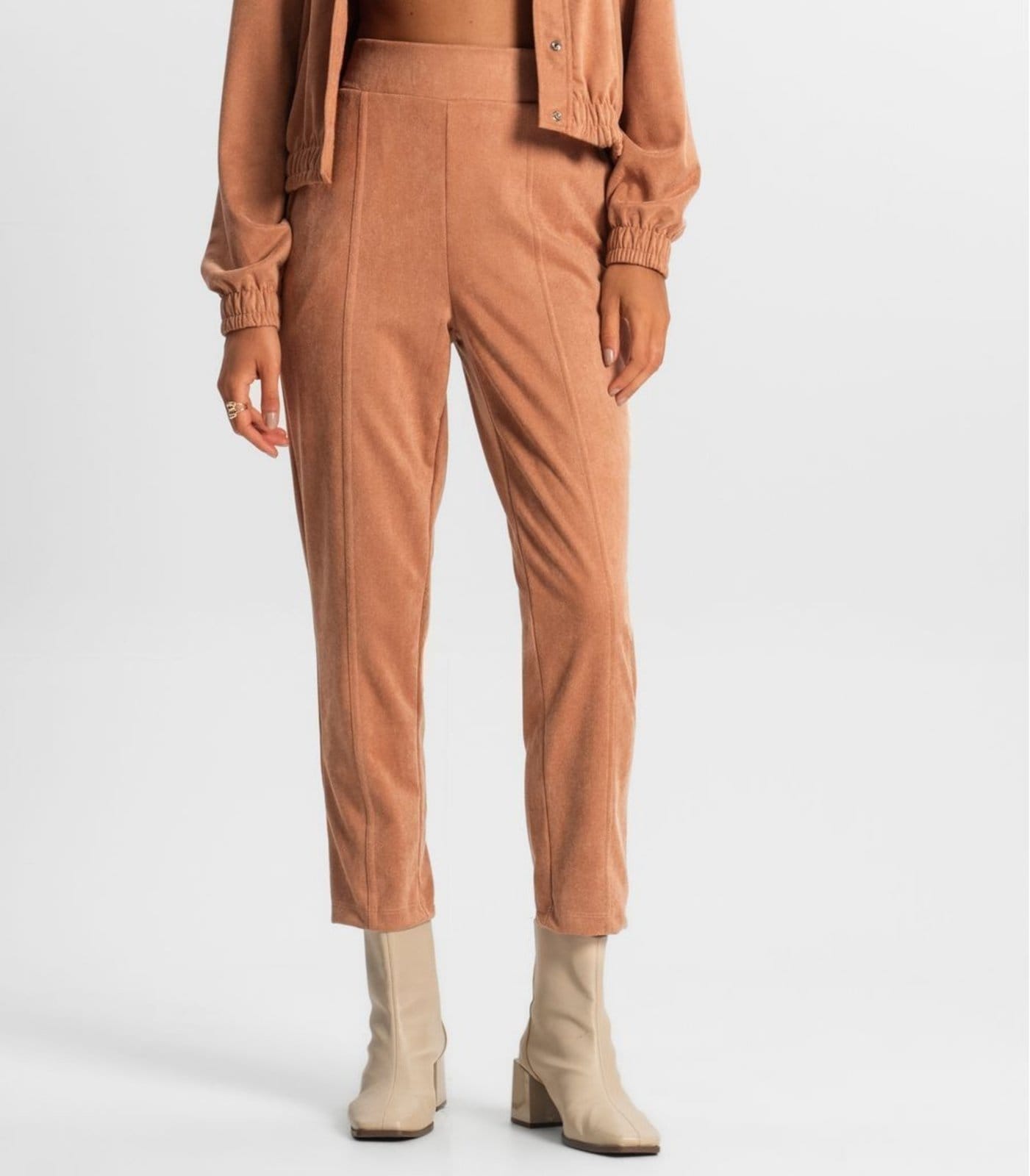 Vista 2 Calça Suede Feminina Rovitex Rovitex marrom