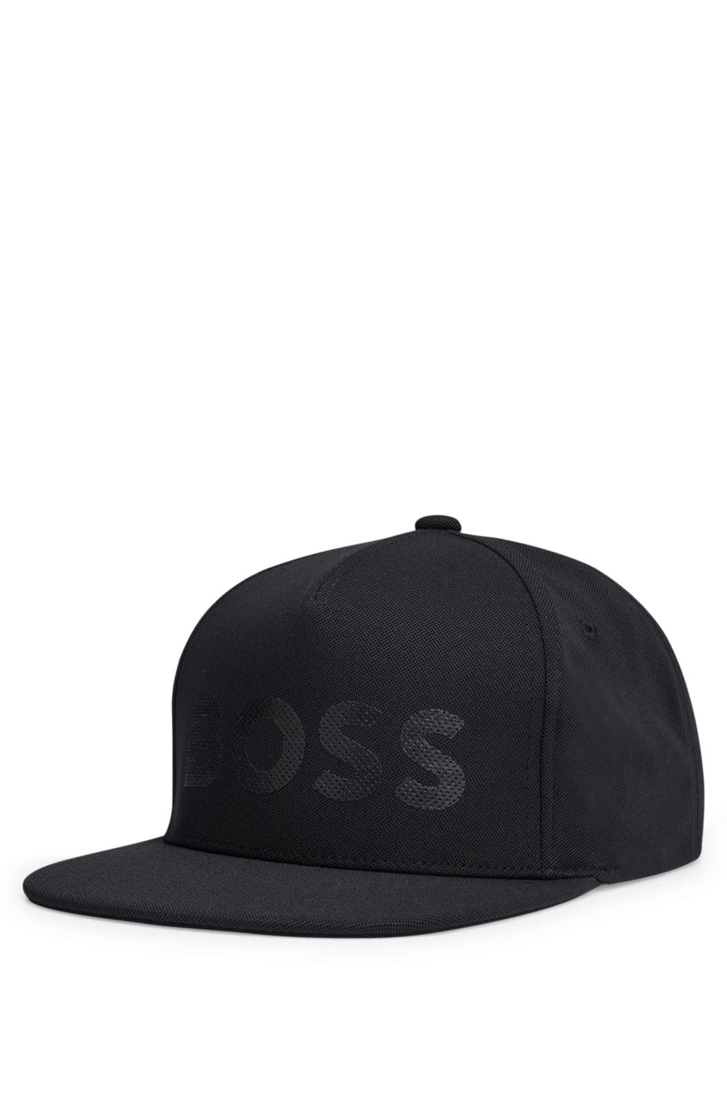 Vista 2 Boné Em Piqué Stretch Com Detalhe Do Logo Boss preto