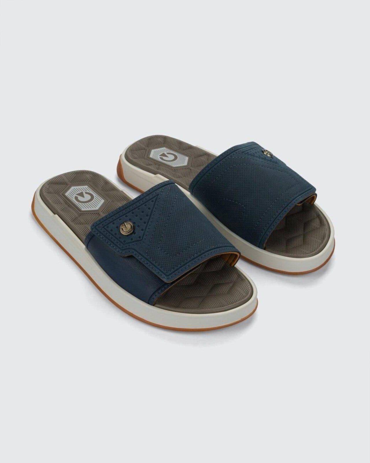 Vista 2 Chinelo Slide Masculino Adulto Cartago Nápoles CARTAGO bege