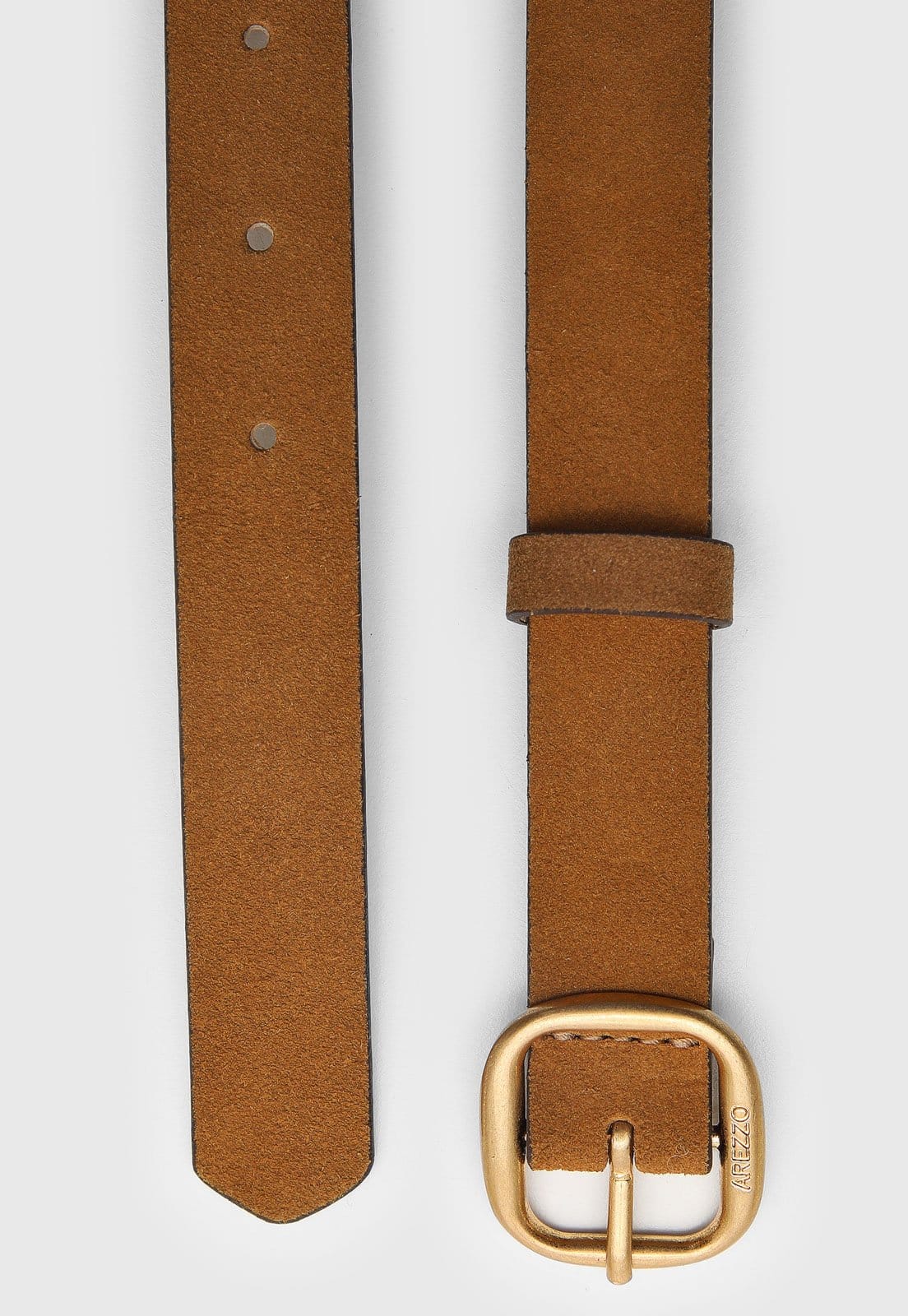 Vista 2 Cinto Feminino Arezzo Stracci Arezzo caramelo