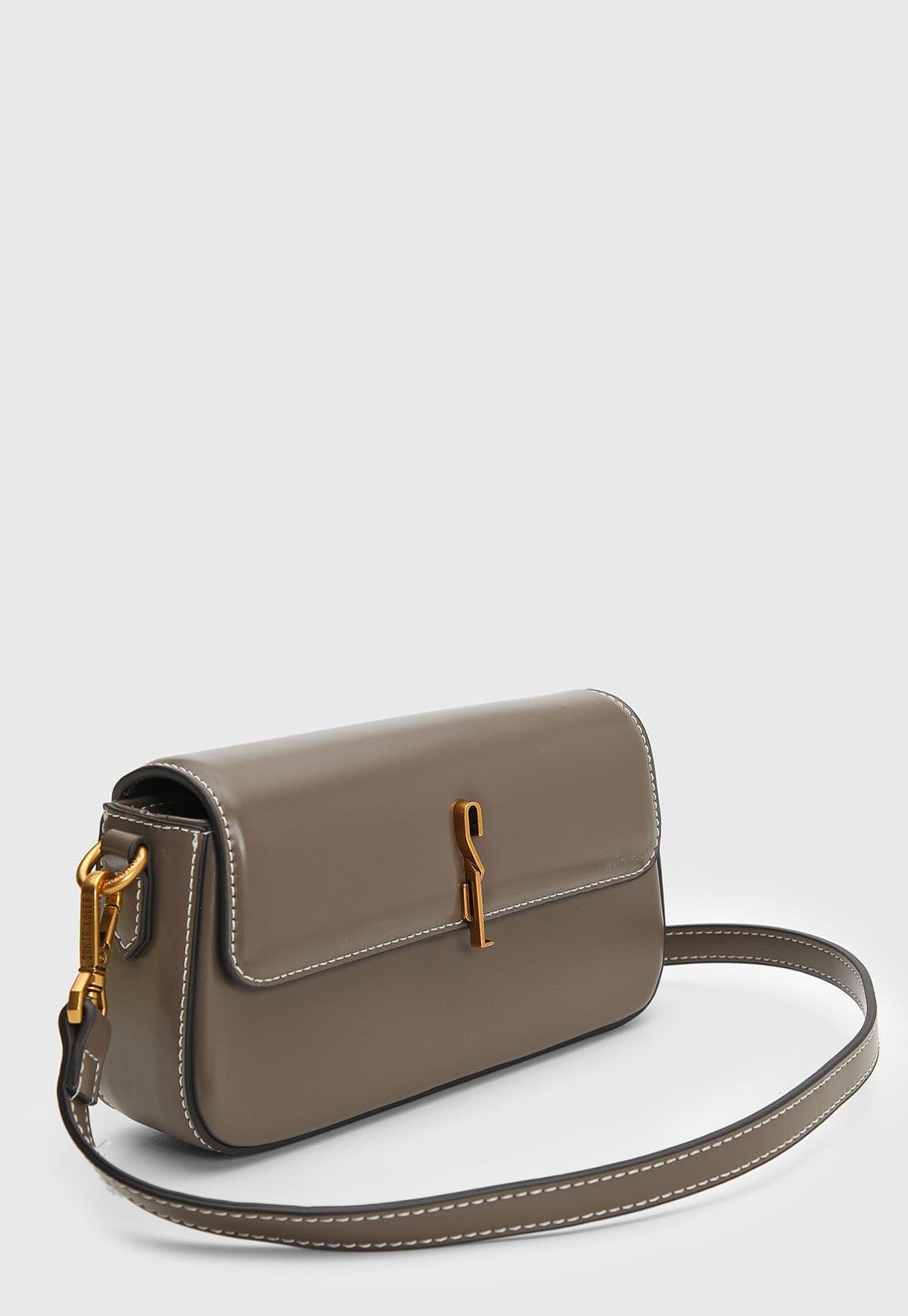 Vista 2 Bolsa Feminina Santa Lolla Média Acabamento Liso Santa Lolla marrom