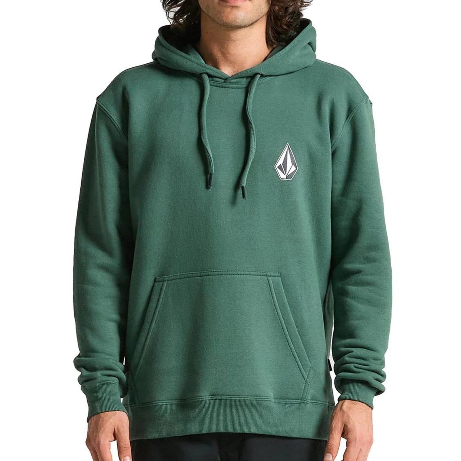 Moletom Volcom Canguru Iconic Stone WT25 Escuro