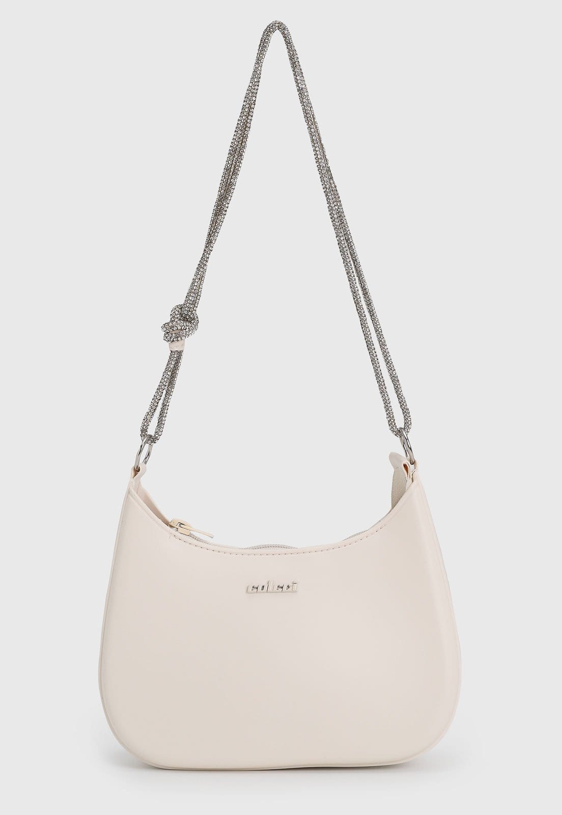 Bolsa Feminina Colcci Média Alça Corrente Off-White