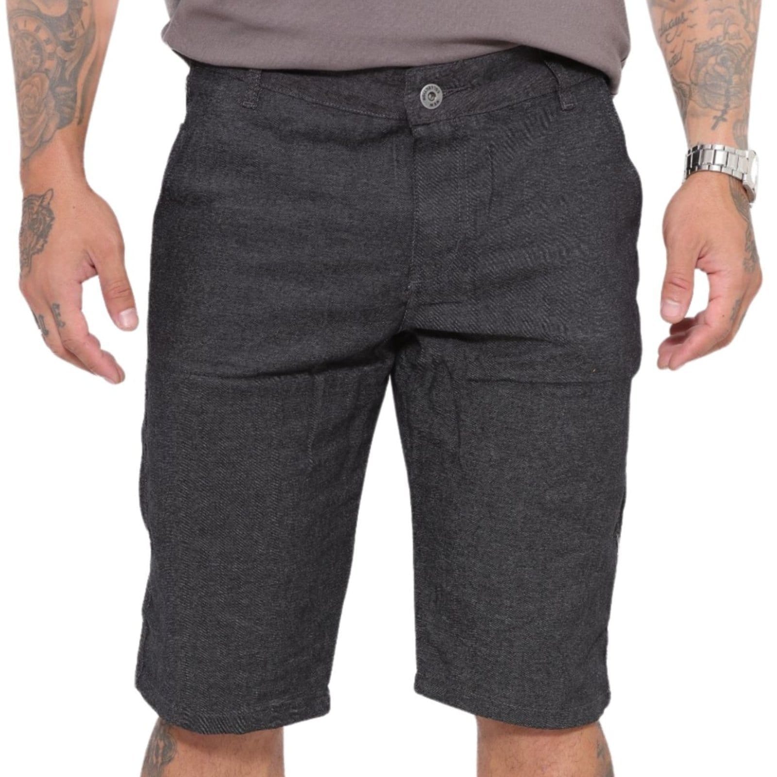 Bermuda Masculina Chumbo