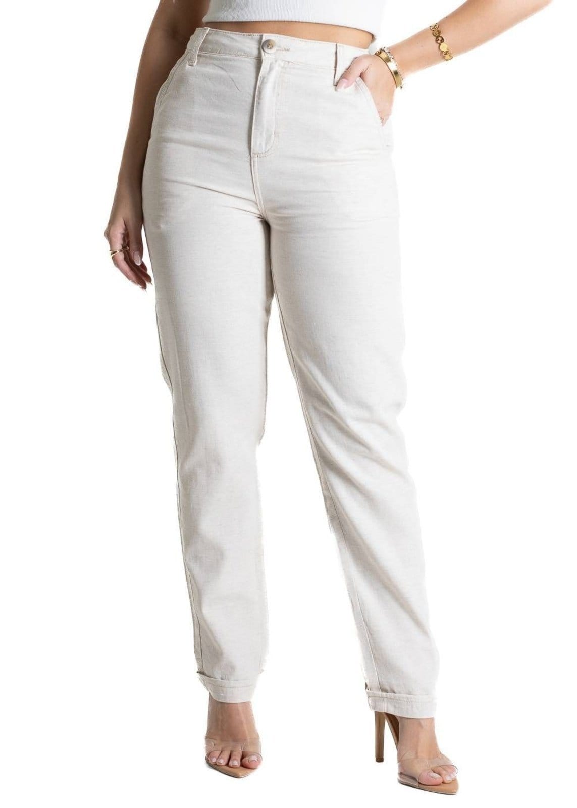 Calça Linho Sawary Reta - 280336