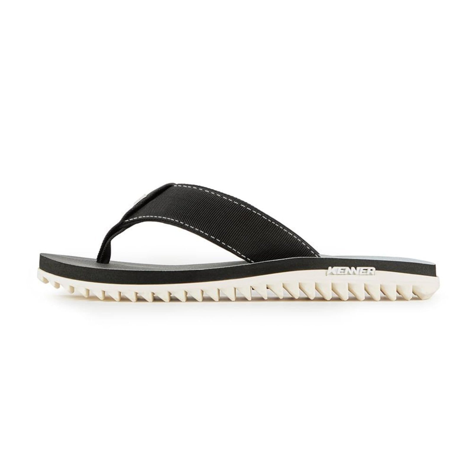 Vista 2 Chinelo Kenner Kivah Botafogo Masculino 745 preto
