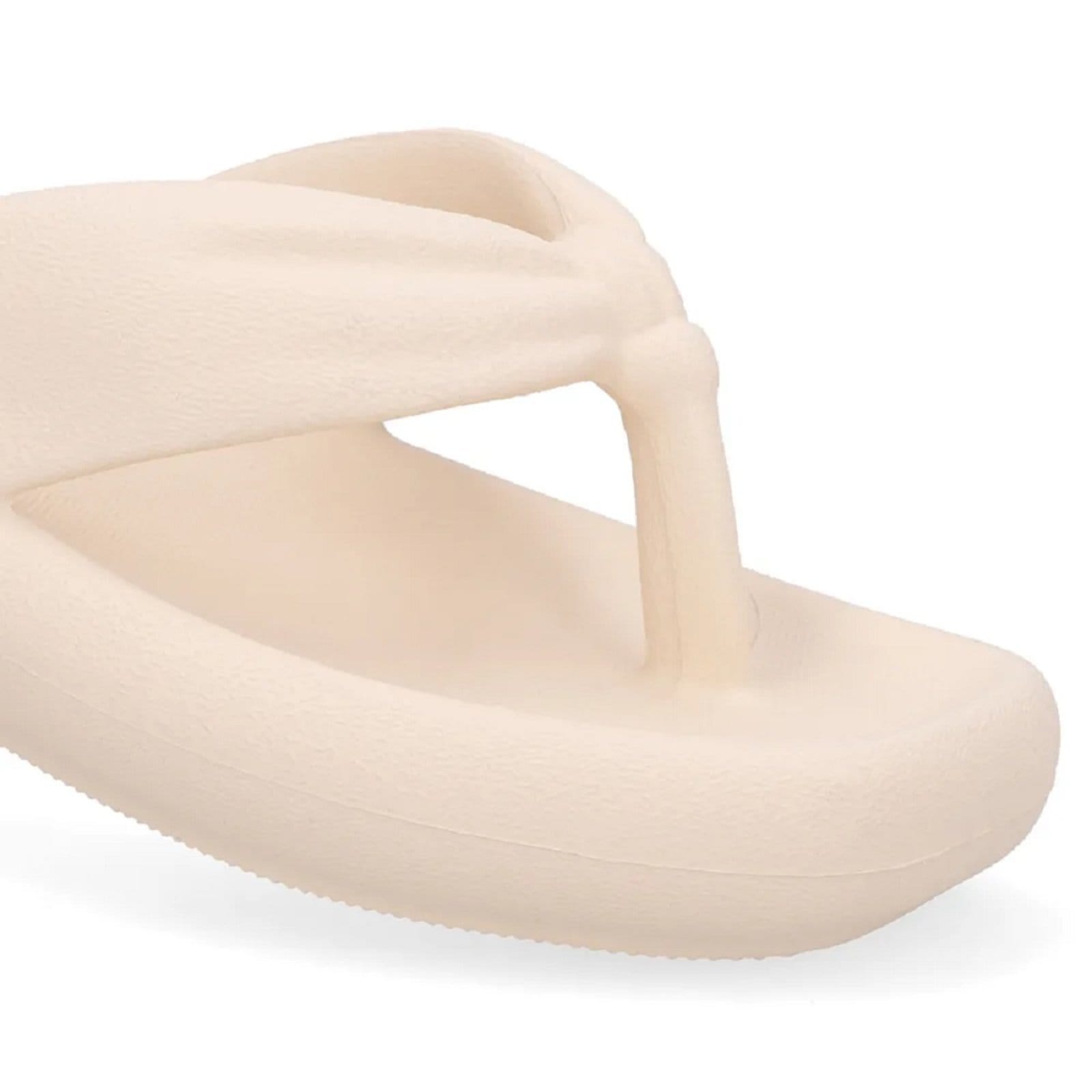 Vista 2 Chinelo de Dedo Usaflex Poofy Creme Usaflex bege/off-white