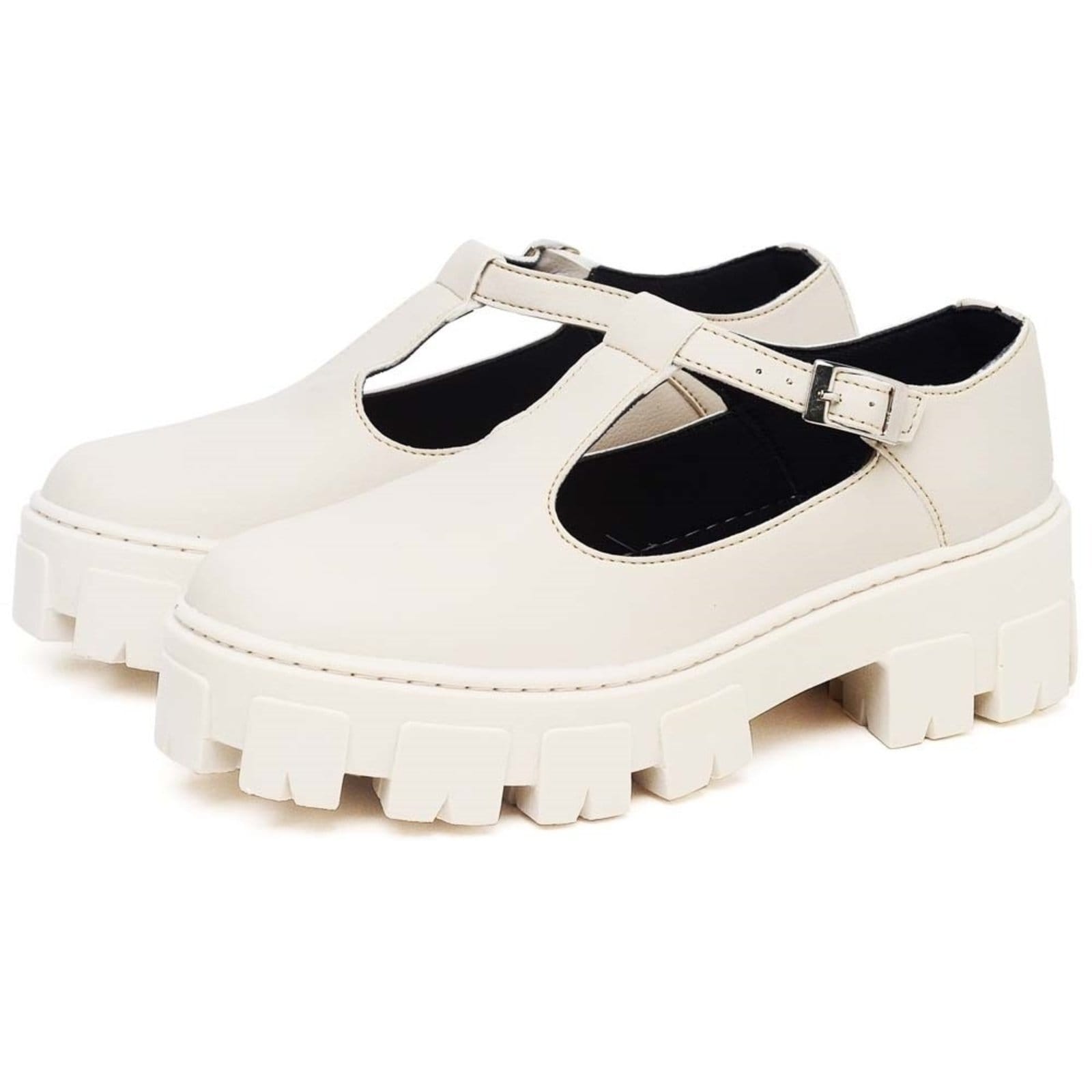 Sapato de Boneca Feminino DUBUY 1415FG Off-White