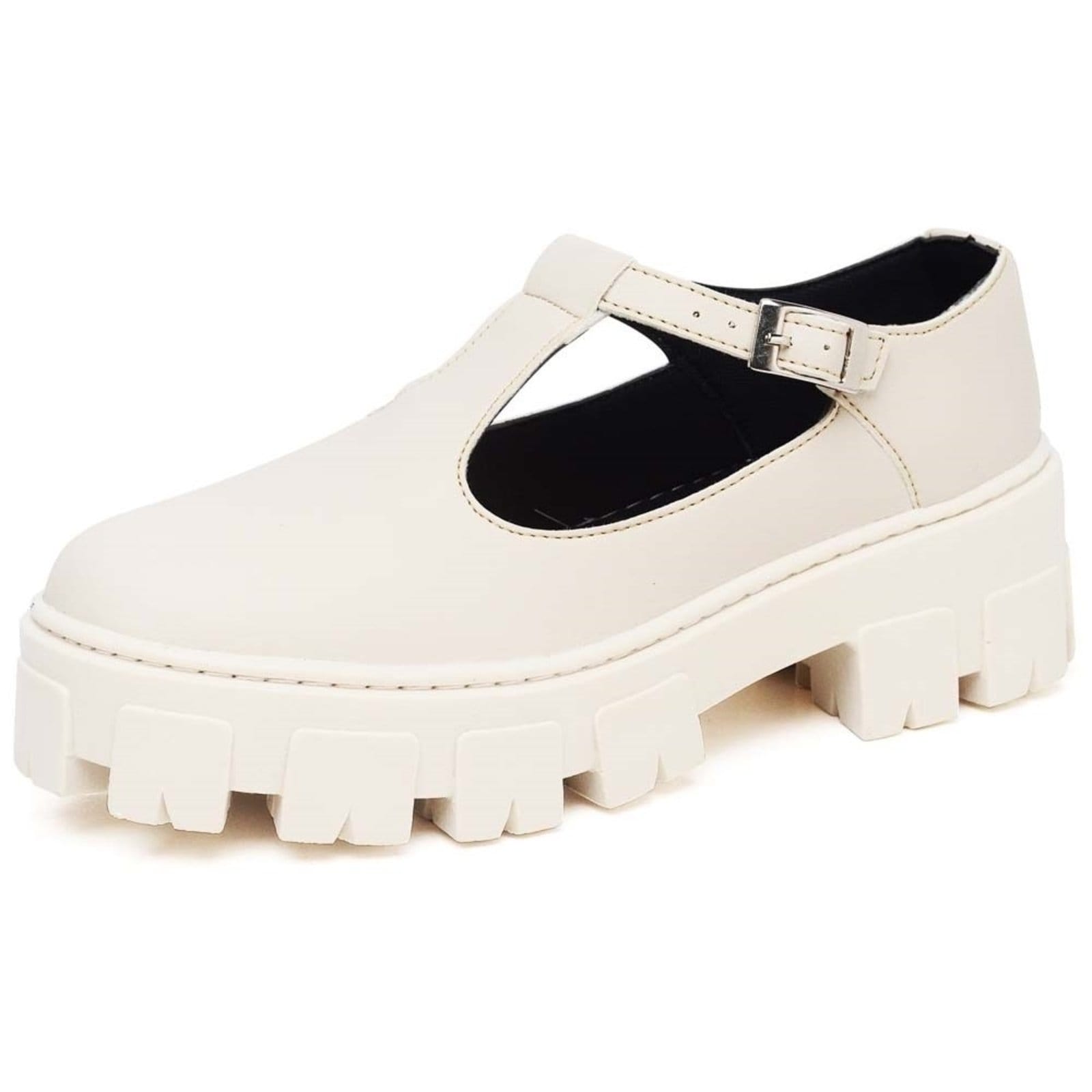Vista 2 Sapato de Boneca Feminino DUBUY 1415FG Off-White DUBUY off-white white