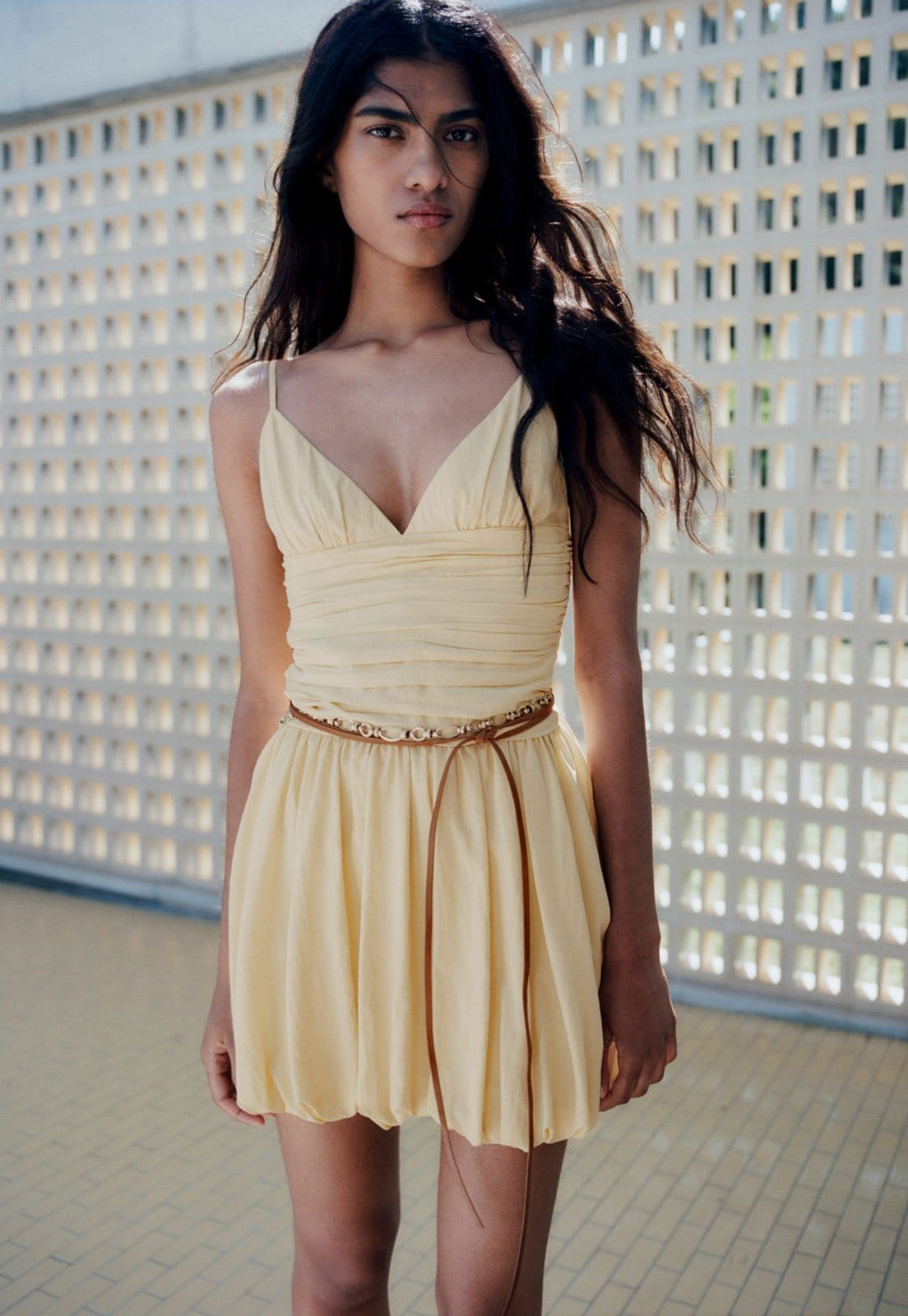 Vestido Mango Curto Rogel