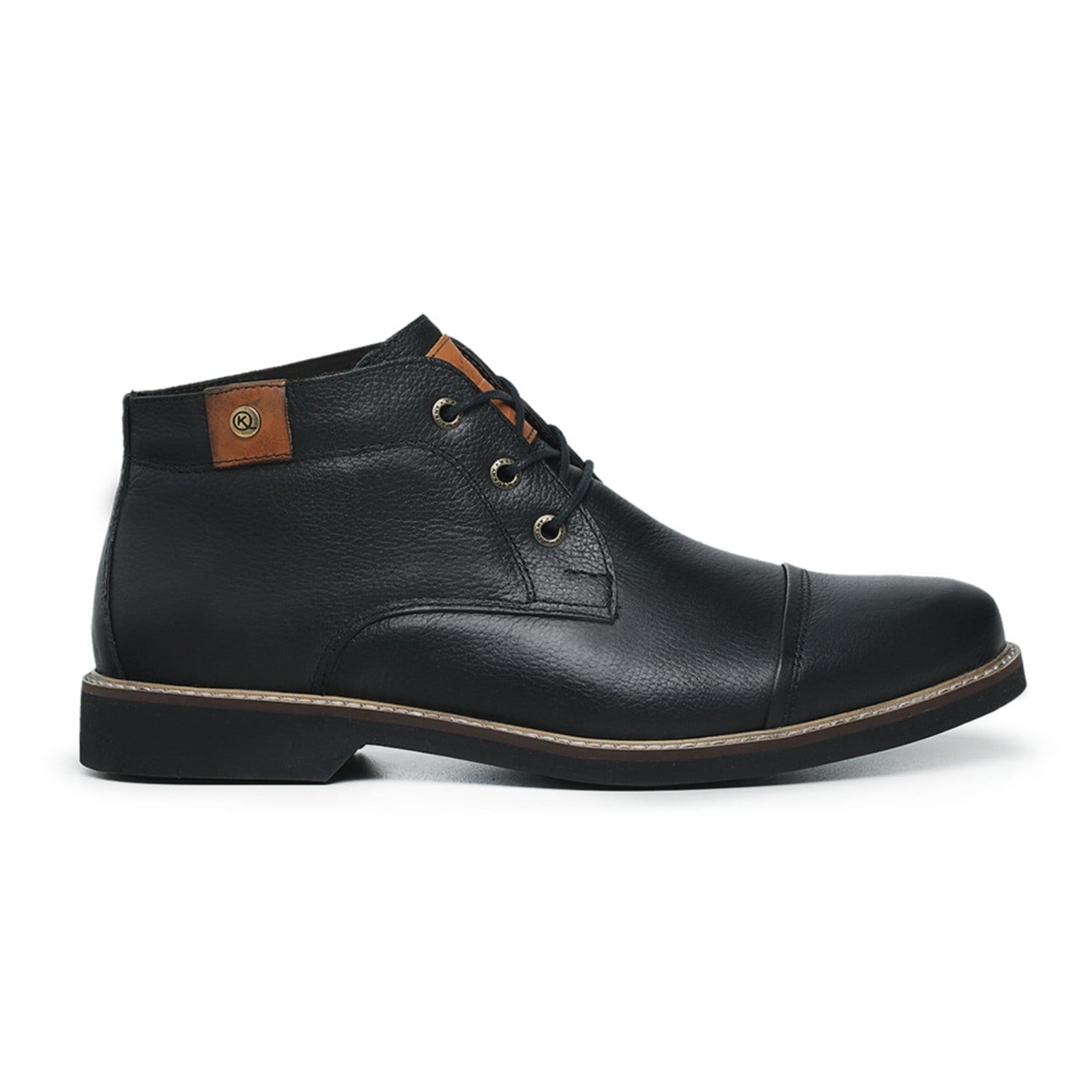 Vista principal BOTA CASUAL ANKLE BOOT Ref.:8000 Mister Couros preto
