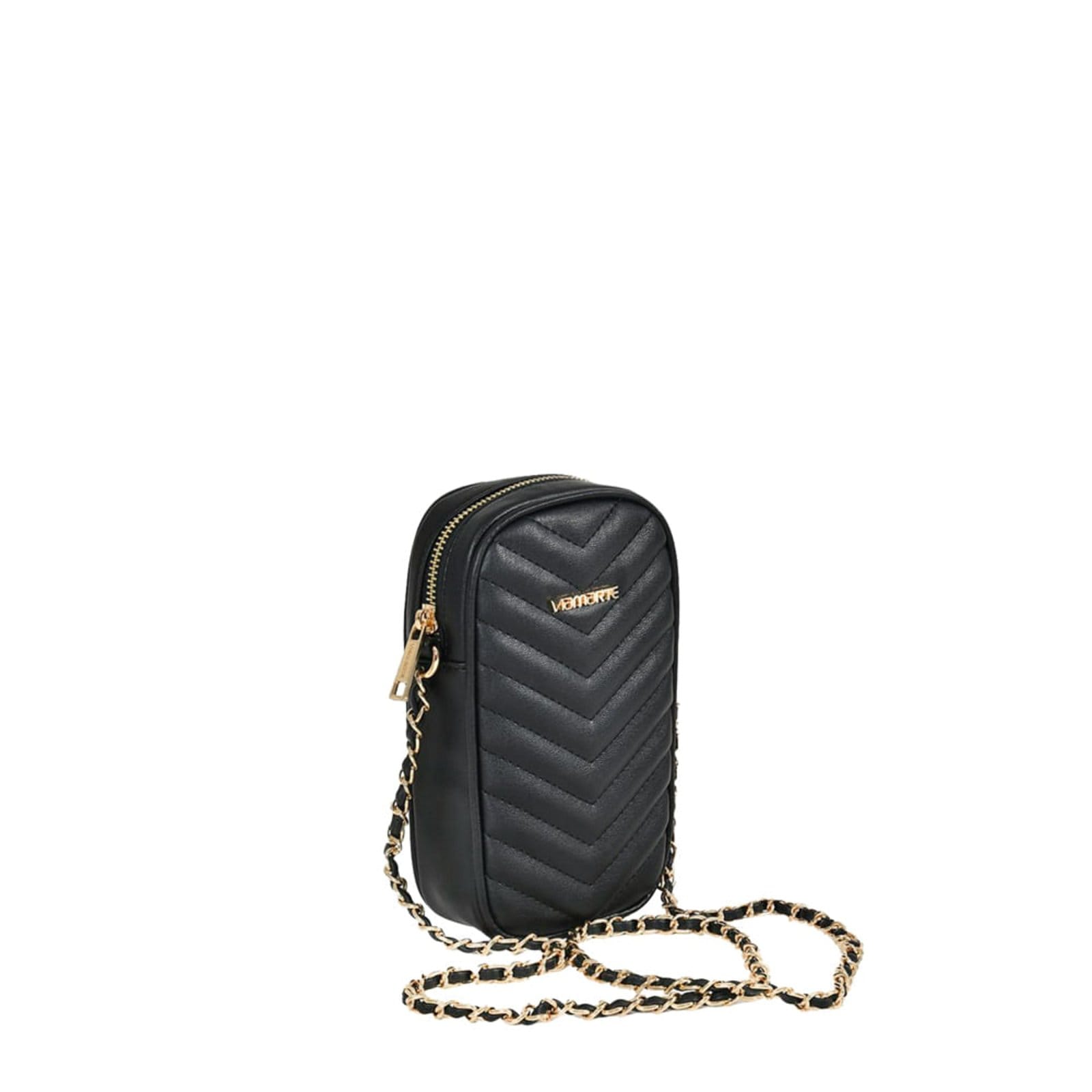 Vista 2 Bolsa Feminina Via Marte Shoulder Bag Matelassê VIA MARTE preto