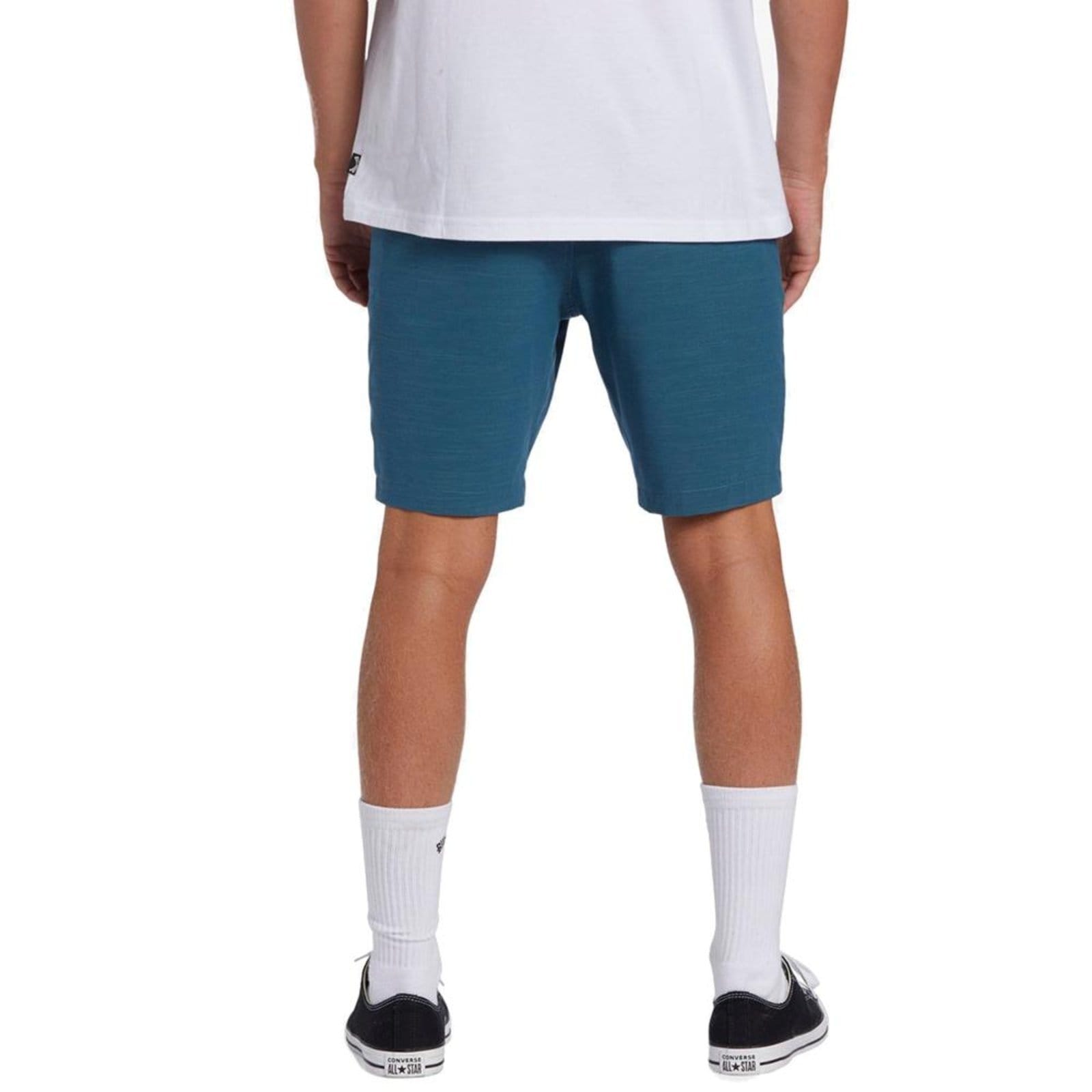 Vista 2 Bermuda Billabong Crossfire Slub Mid SM25 Masculina Ocean Billabong azul