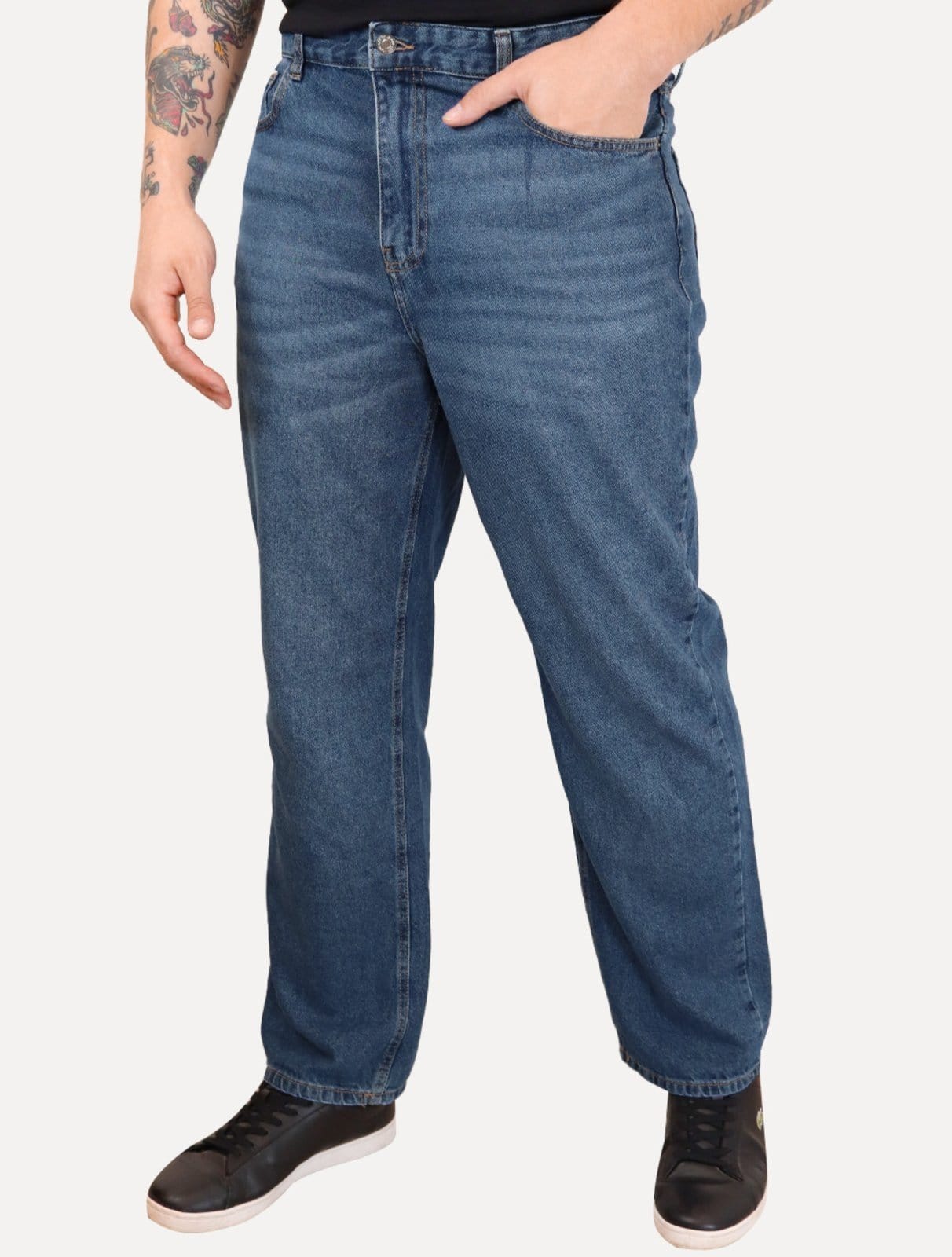 Calça Tommy Jeans Masculina Regular Straight Otis Azul