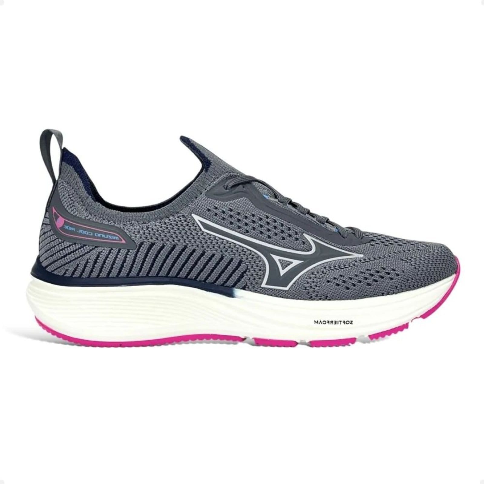 Tênis Corrida Feminino Mizuno Cool Ride 3 Chumbo