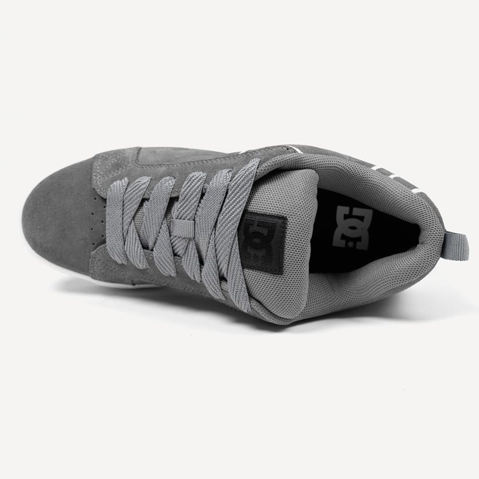 Vista 2 Tênis DC Shoes DC Court Graffik SE WT25 Masculino Grey/White DC Shoes cinza grey