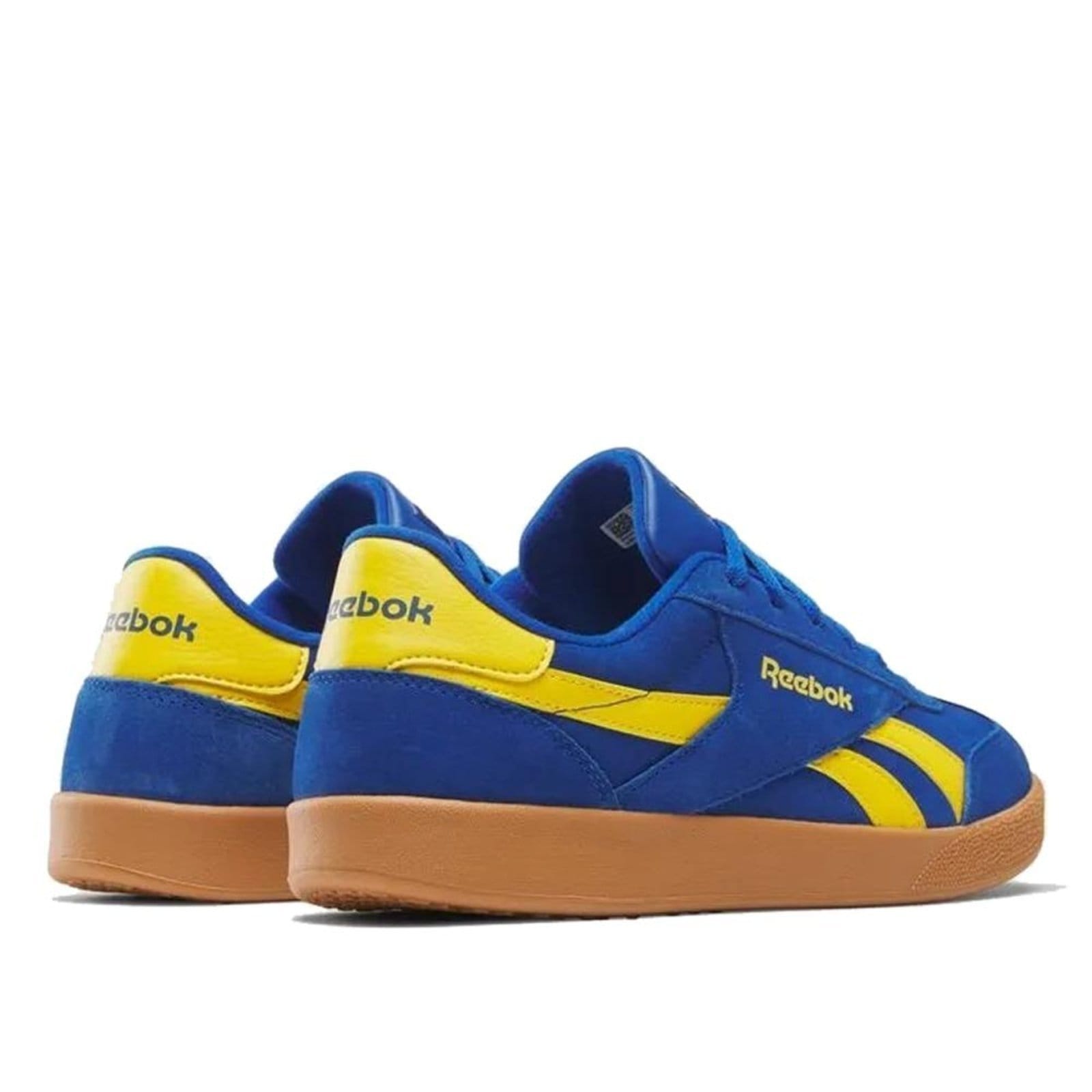 Vista 2 Tênis Reebok Smash Edge Masculino Blue/Gold/Gum Reebok azul blue