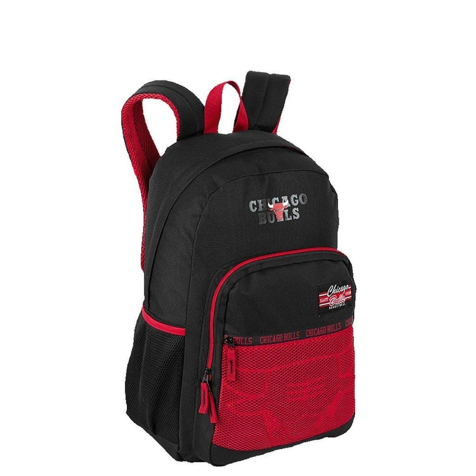 Infantil - Mochila Sestini Grande NBA Legend Bulls Vermelho e