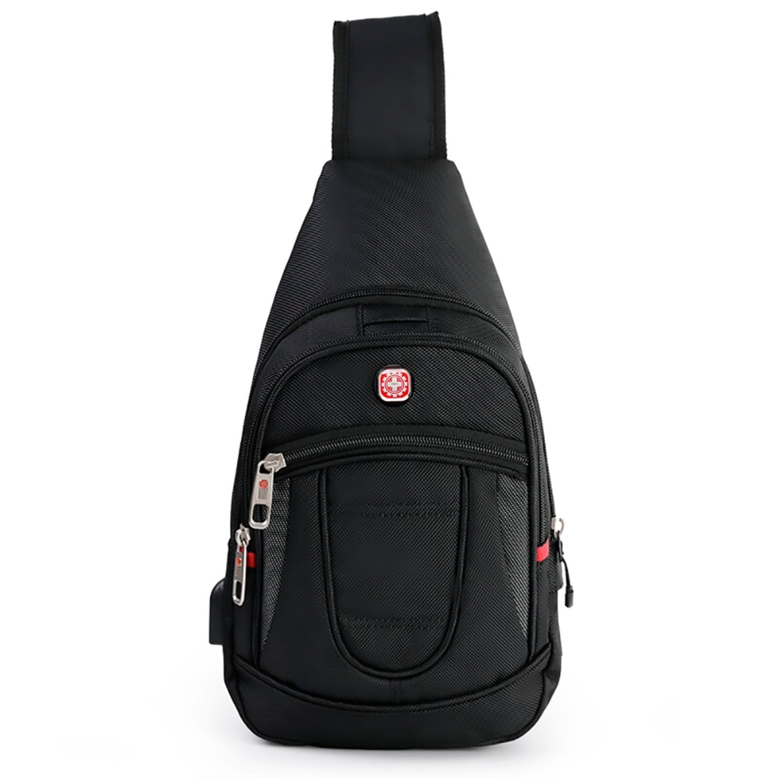 Mochila Transversal Shoulder Bag Saída USB