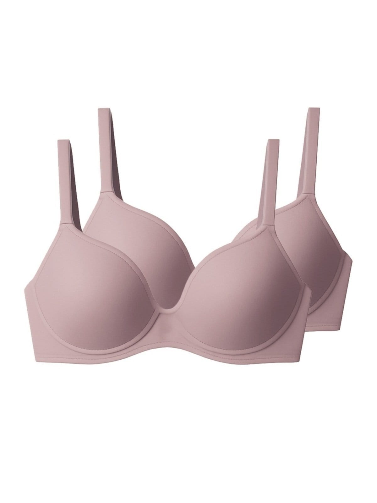 Vista principal Kit com 2 Sutiãs com Aro e Bojo Liz 51809 Taça B Liz rosa