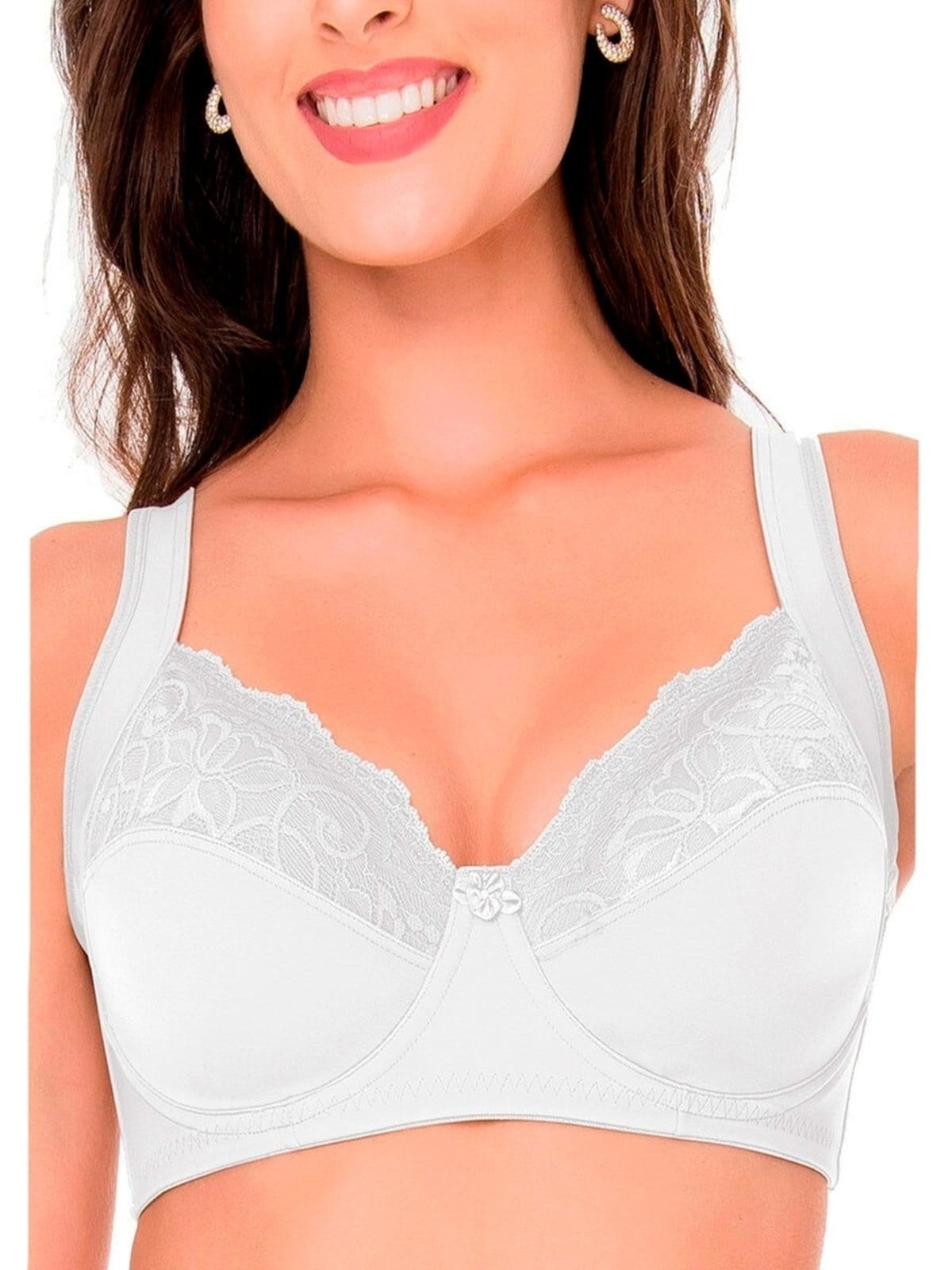 Kit com 2 Sutiãs com Aro e sem Bojo Dilady 123410 - 2