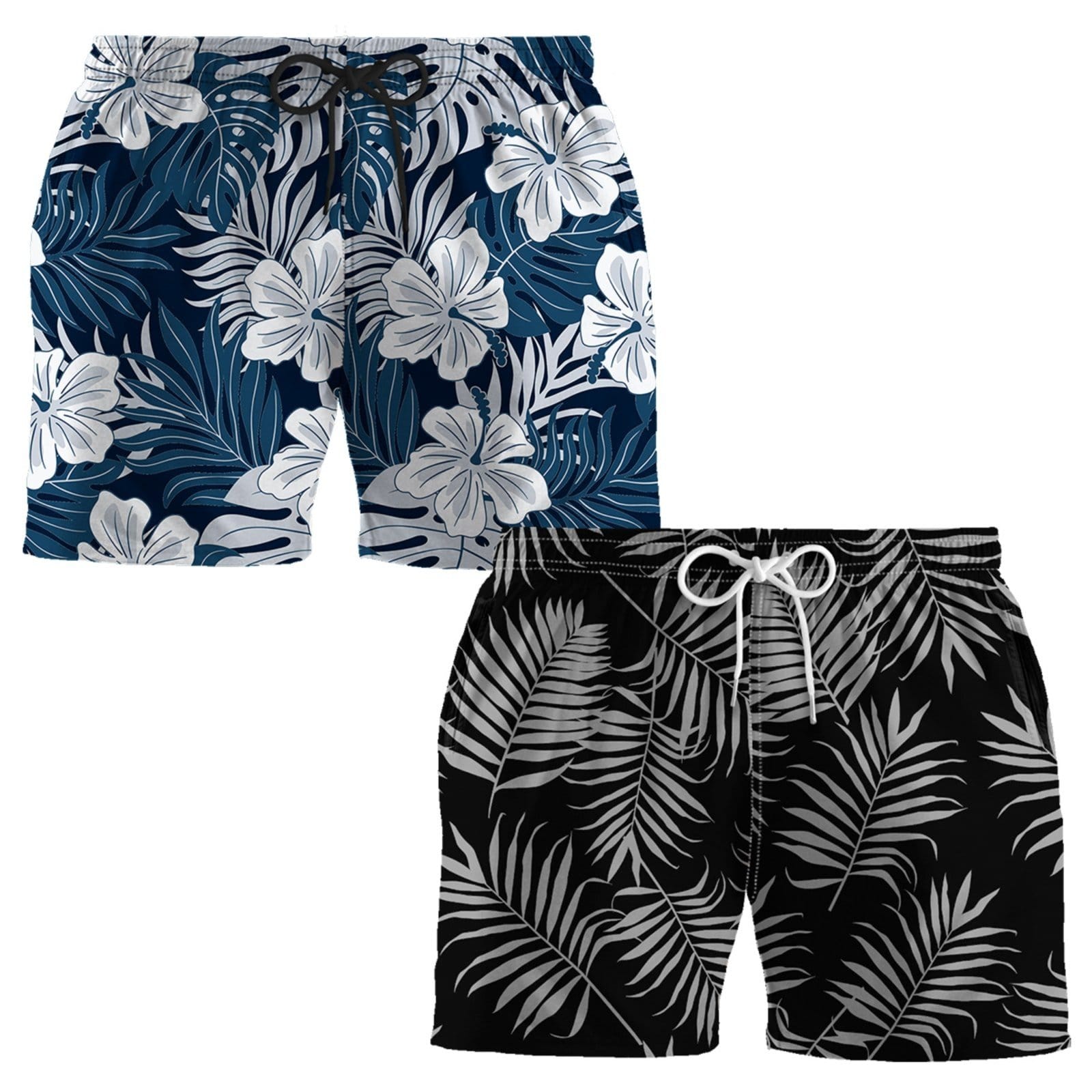 Kit 2 Bermudas Tactel Masculinos Pra Praia