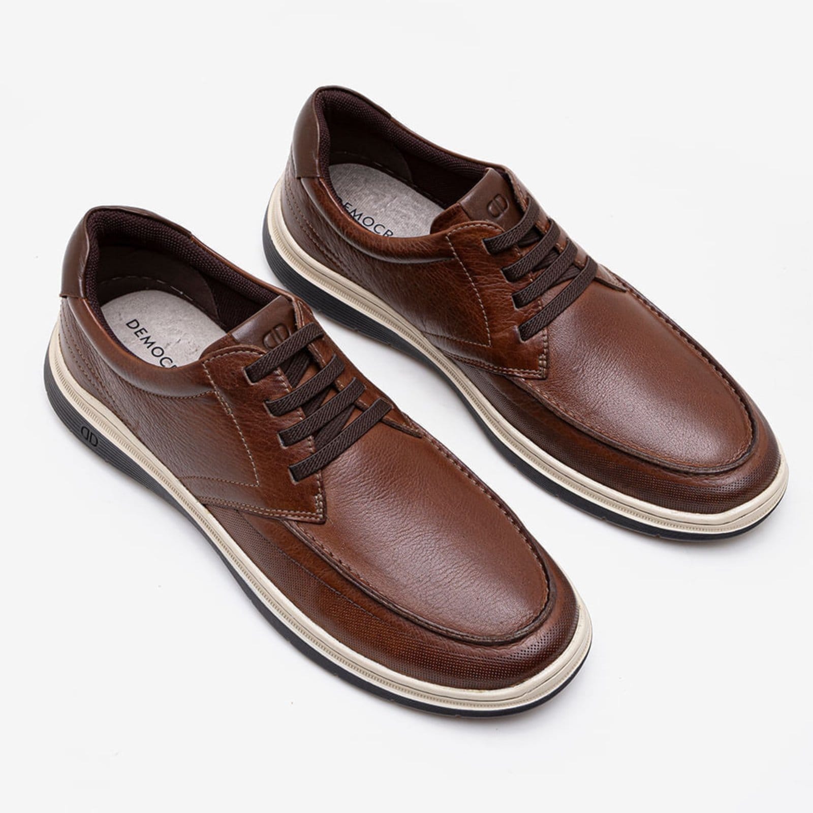 Vista 2 Sapato casual Democrata Com cadarço DEMOCRATA marrom