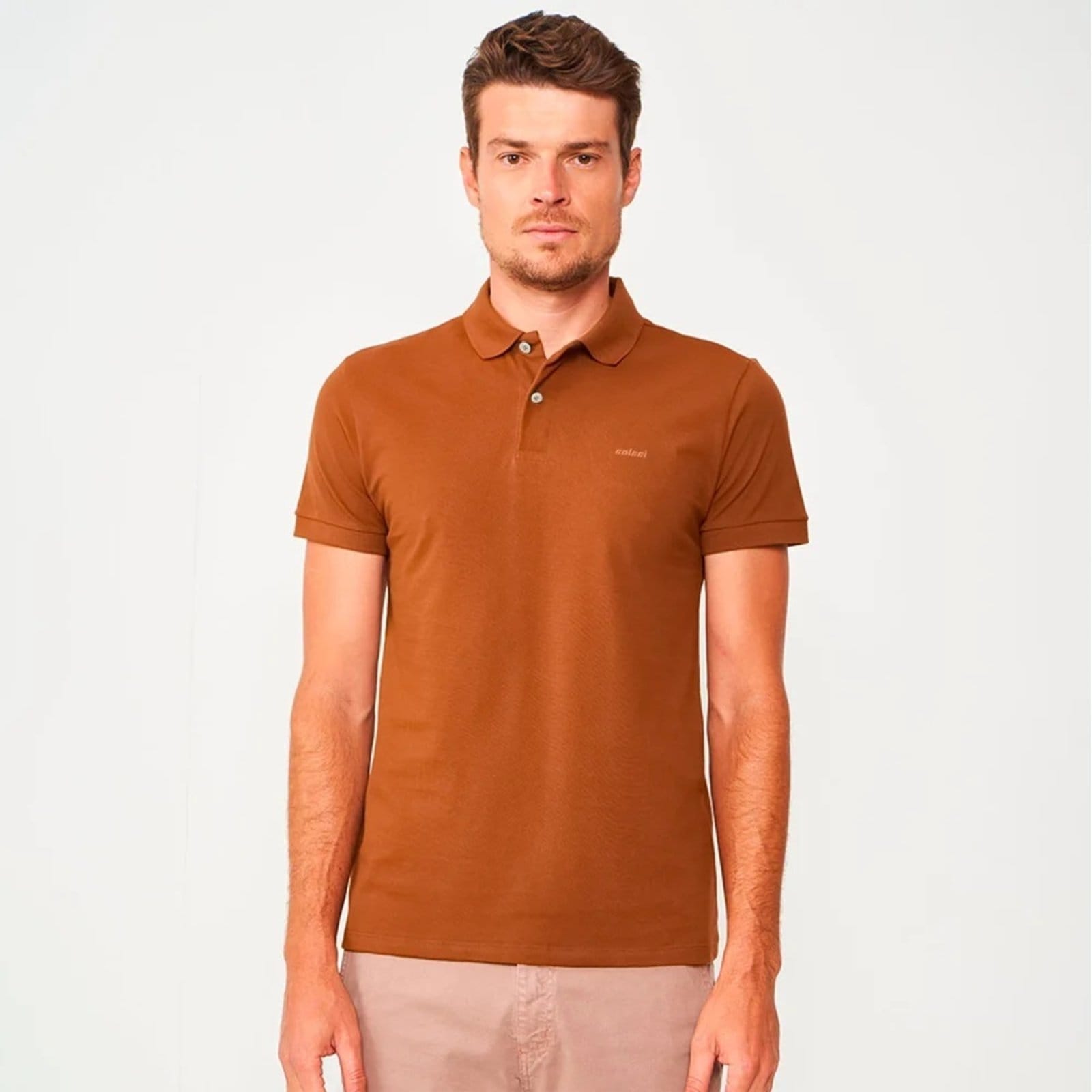Camisa Polo Colcci Bordado In25 Masculino