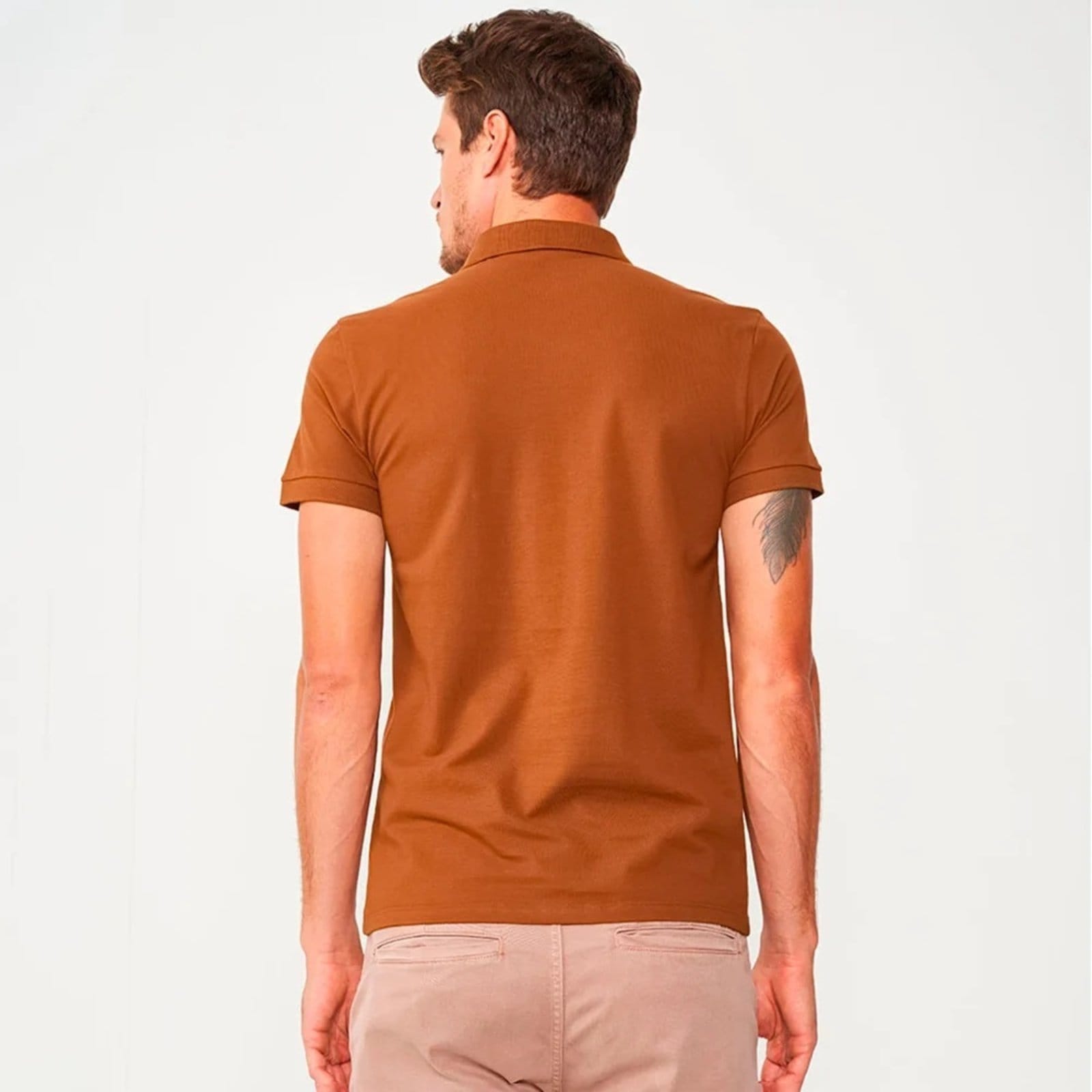 Vista 2 Camisa Polo Colcci Bordado In25 Masculino Colcci amarelo