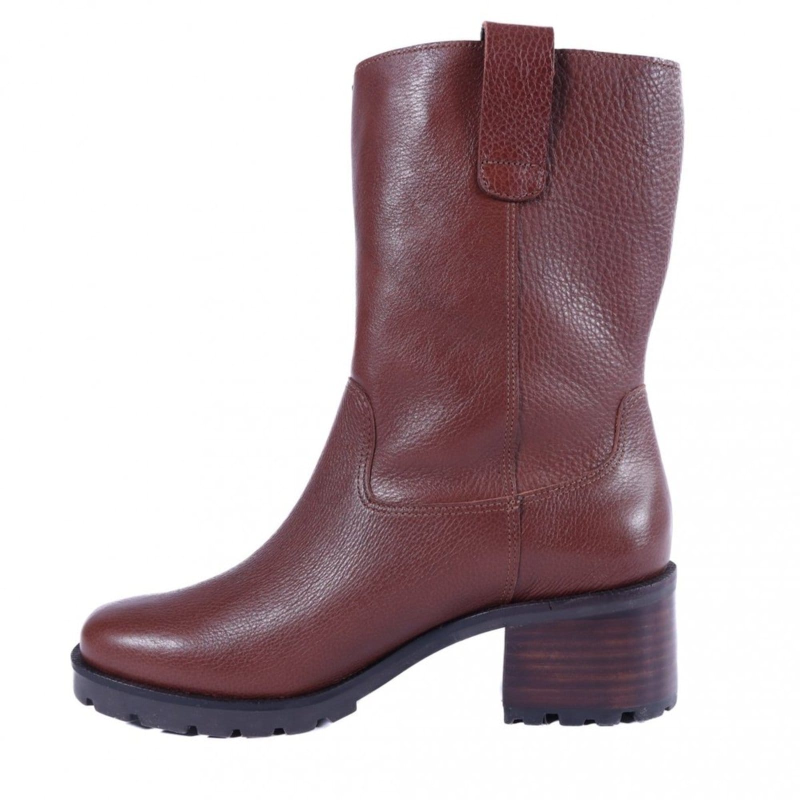 Vista 2 Bota Feminina Zariff Cano Médio 10346-8330 Zariff Zariff marrom