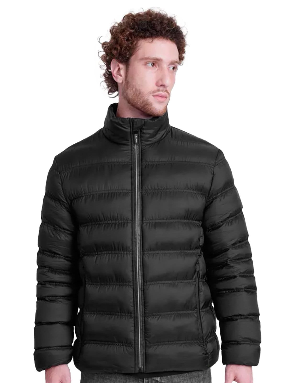 Vista principal Jaqueta Aramis Masculina Nylon Liquid Repeller Preta Aramis preto