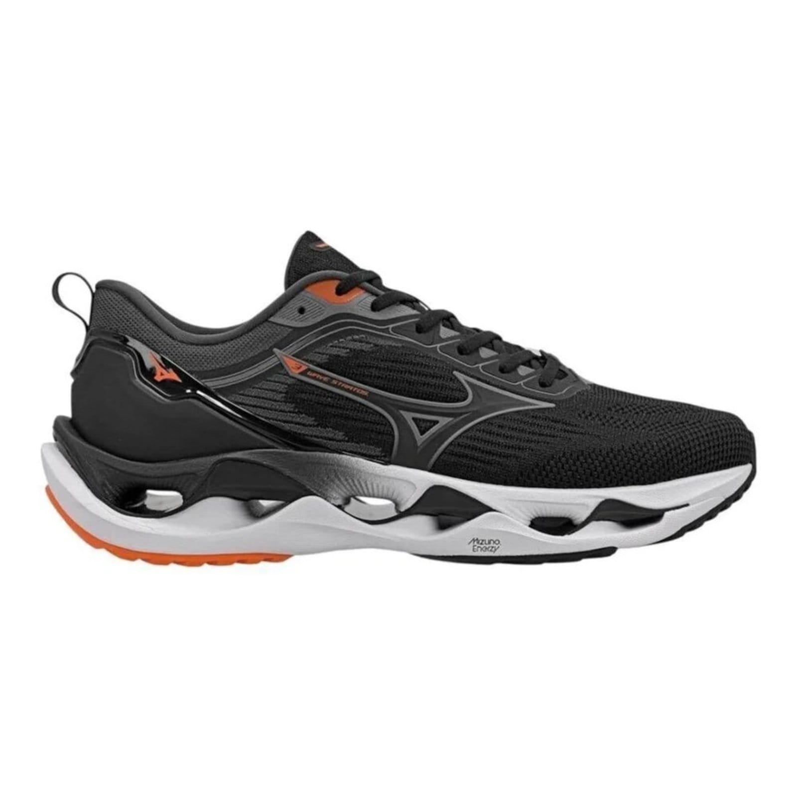 Tênis Mizuno Wave Stratos 3 - Masculino Laranja