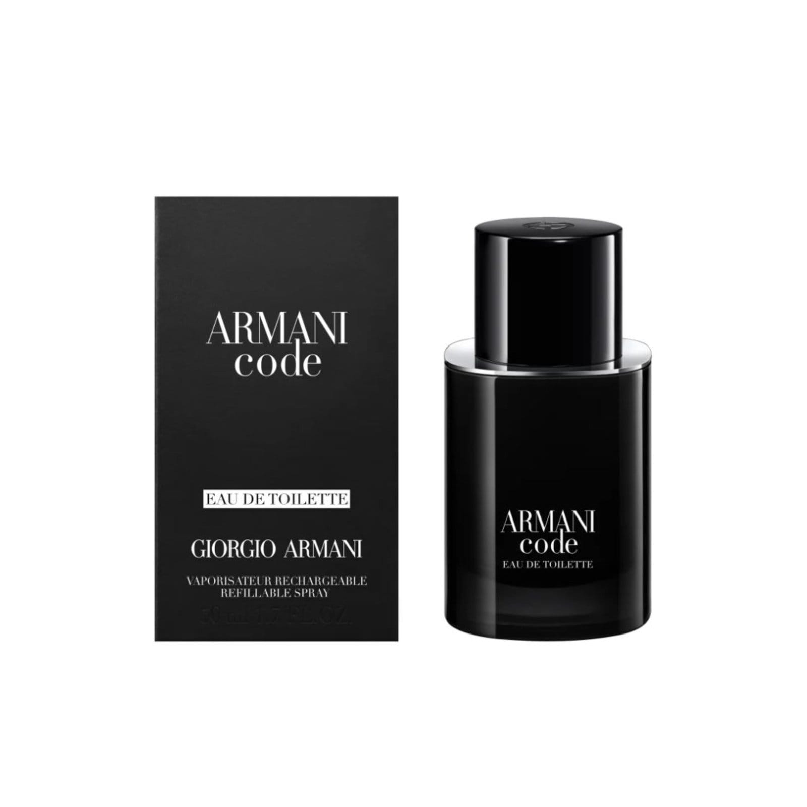 Vista 2 Armani New Code Giorgio Armani Eau de Toilette Recarregável - Perfume Masculino Giorgio Armani unico