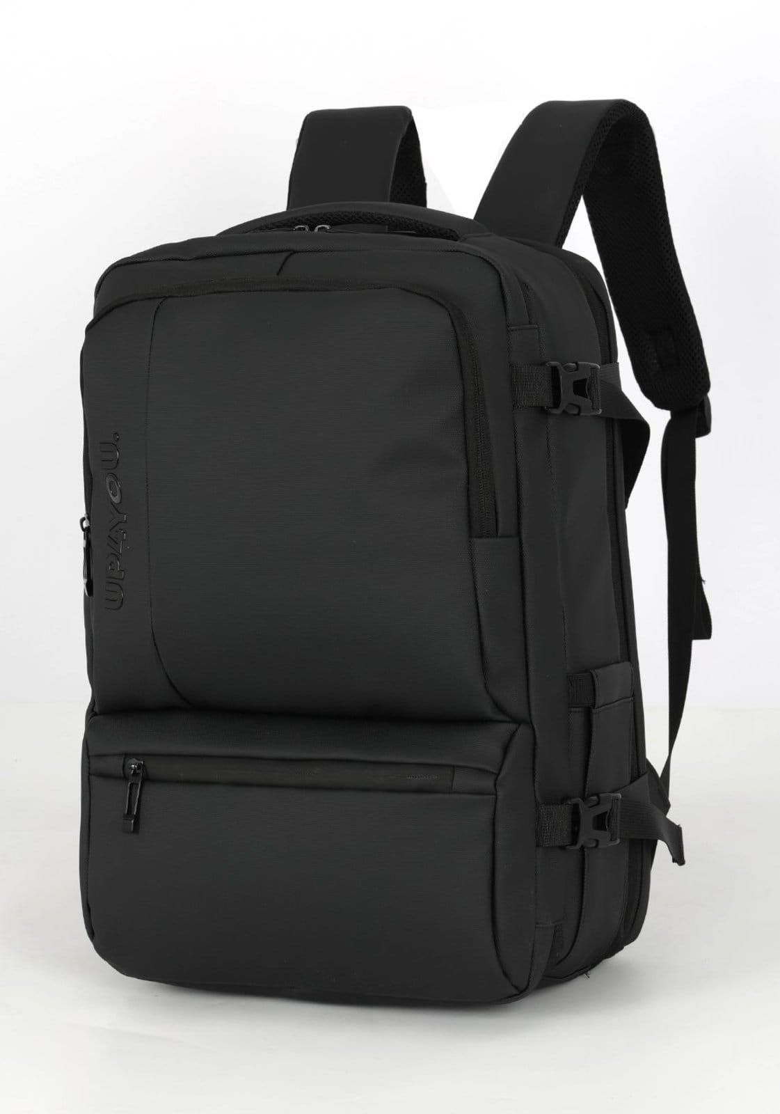 Vista 2 Mochila de Rodinha LOL Pompom Up4you preto