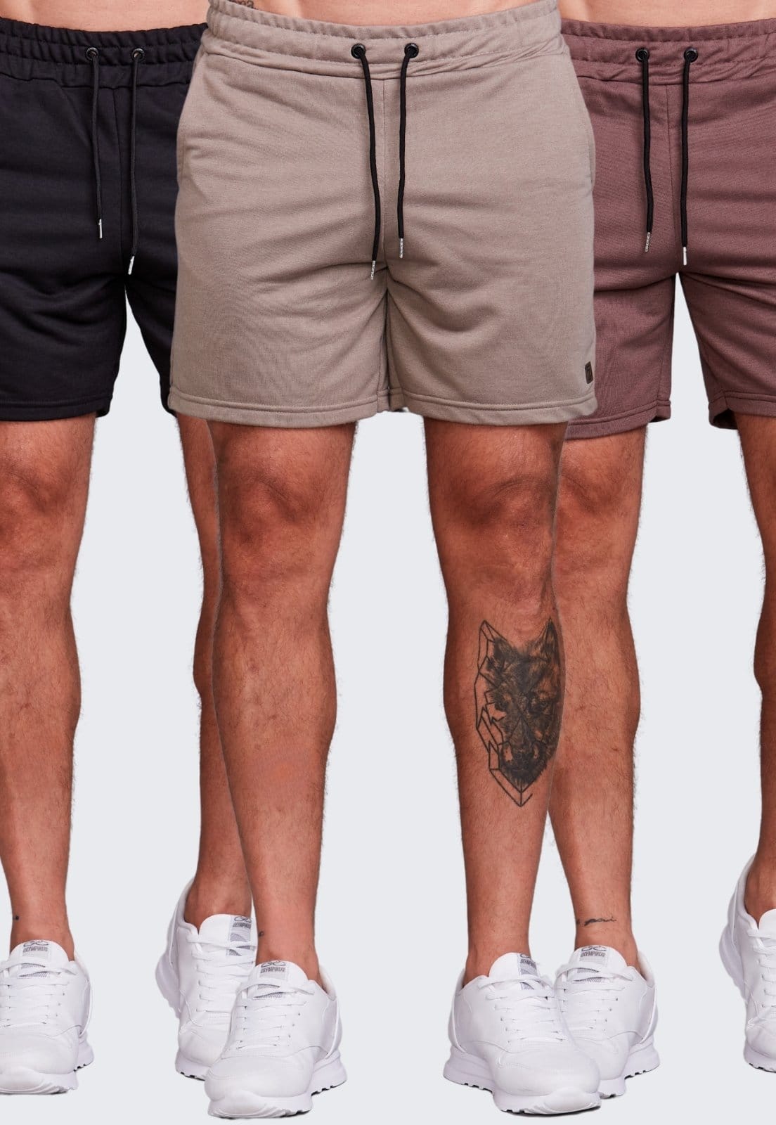 Kit 3 Shorts Moletinho Masculino Daze Modas e