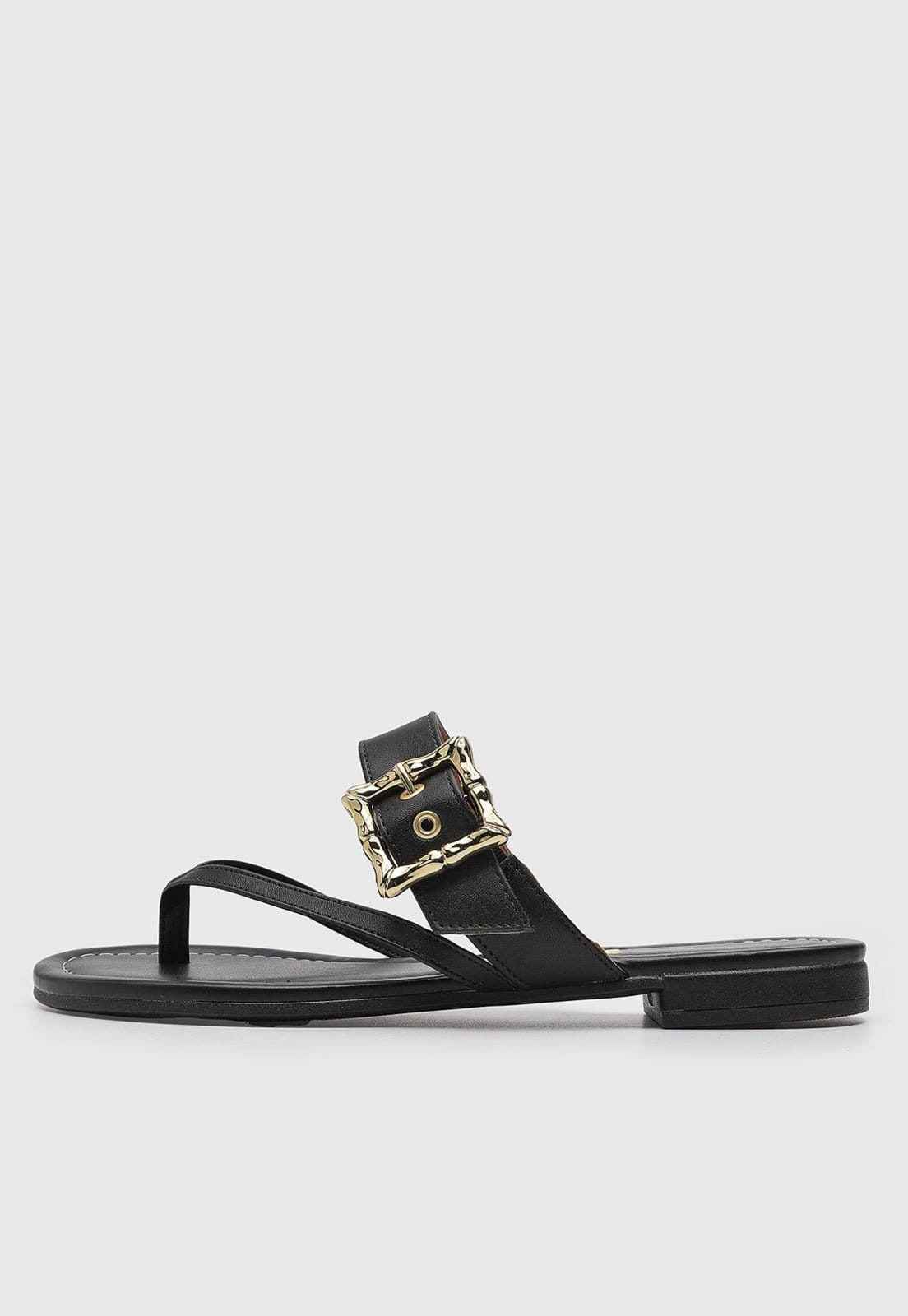 Rasteira Feminina Vizzano Fivela Preta