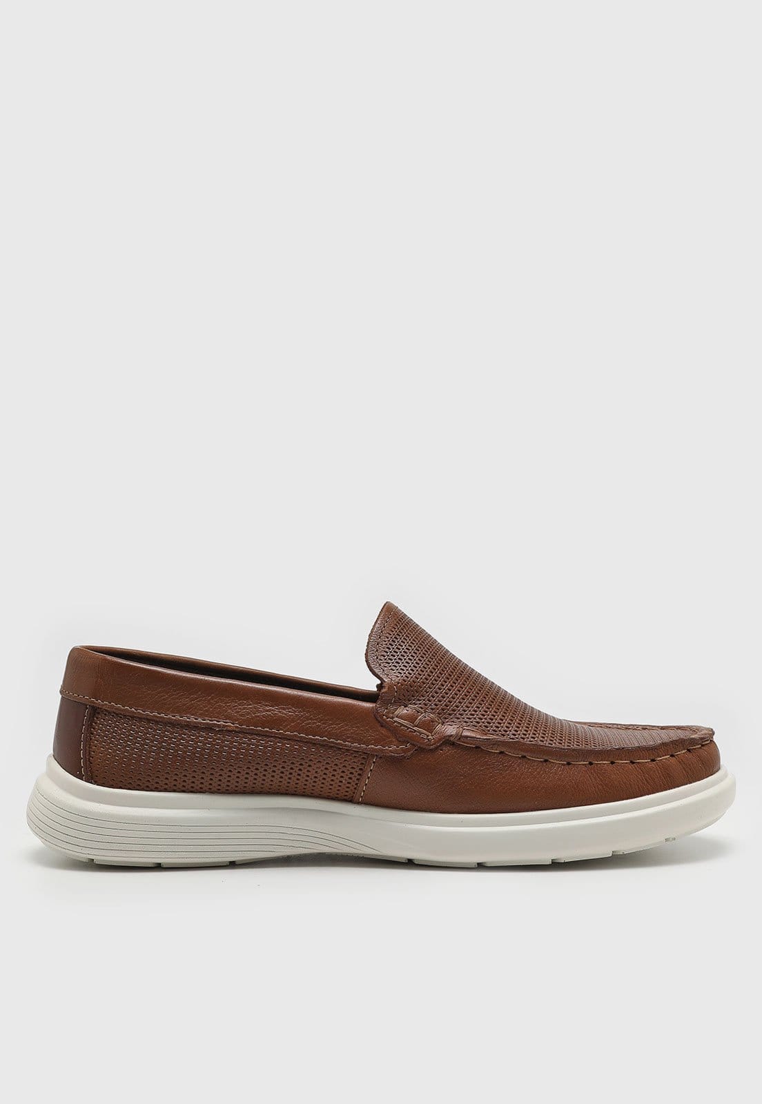 Vista 2 Mocassim Pegada com Microfuro PEGADA marrom