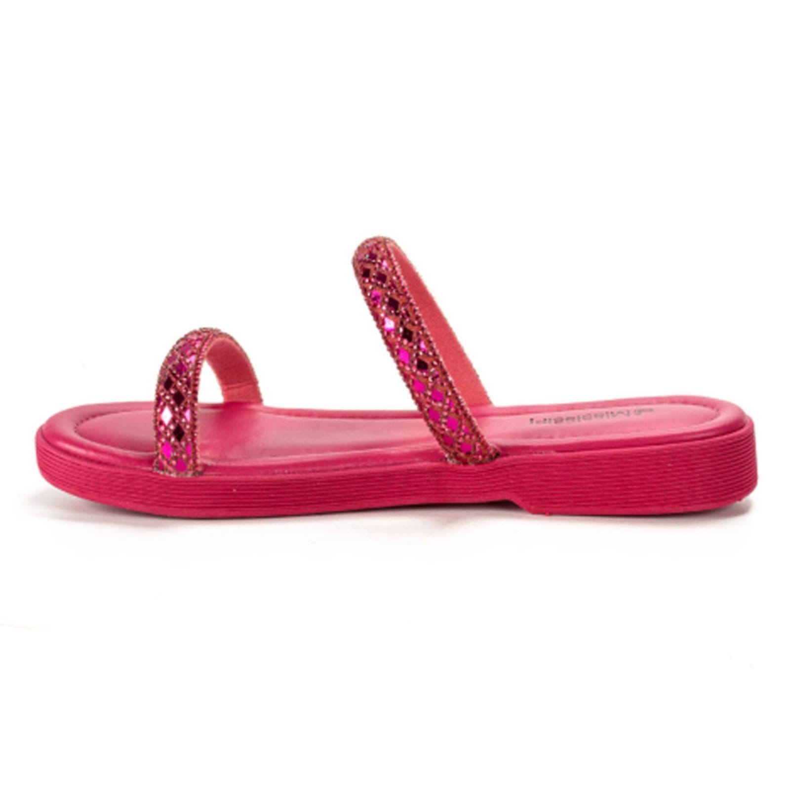 Vista 2 Chinelo Slide Enfeite Pink Mississipi MI MISSISSIPI rosa pink