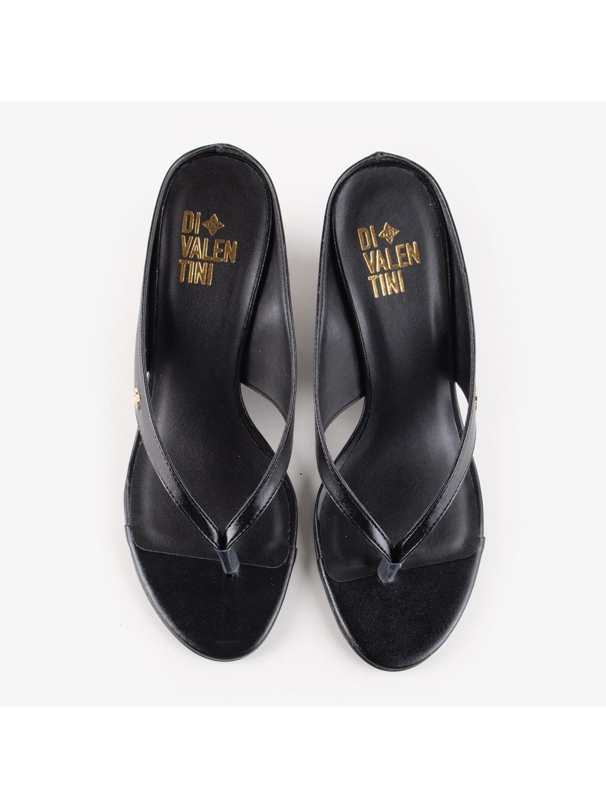 Vista 2 Tamanco Di Valentini Samira Napa Di Valentini preto