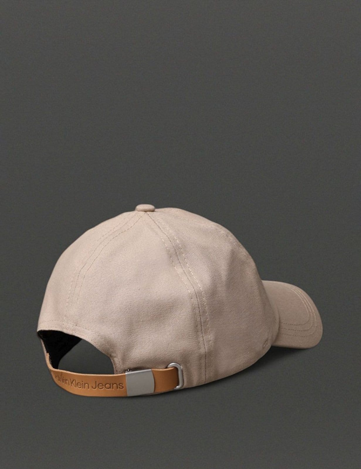 Vista 2 Boné Masculino 6 Gomos Recouro Calvin Klein Jeans - Caqui Medio Calvin Klein Jeans cáqui caqui