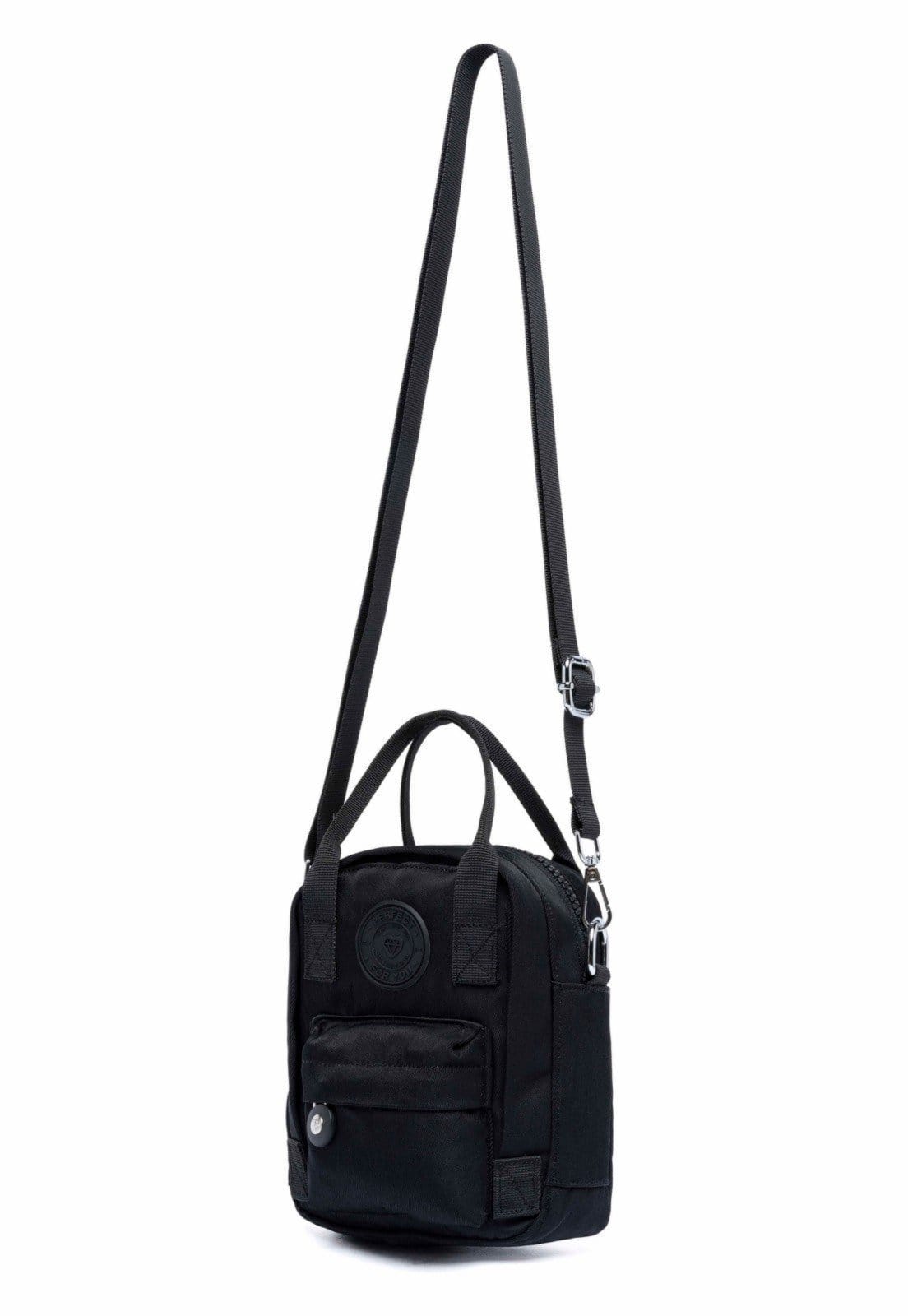 Vista 2 Shoulder Bag Feminina Mini Bolsa Transversal Reforçada 1 Litro Perfect For You preto
